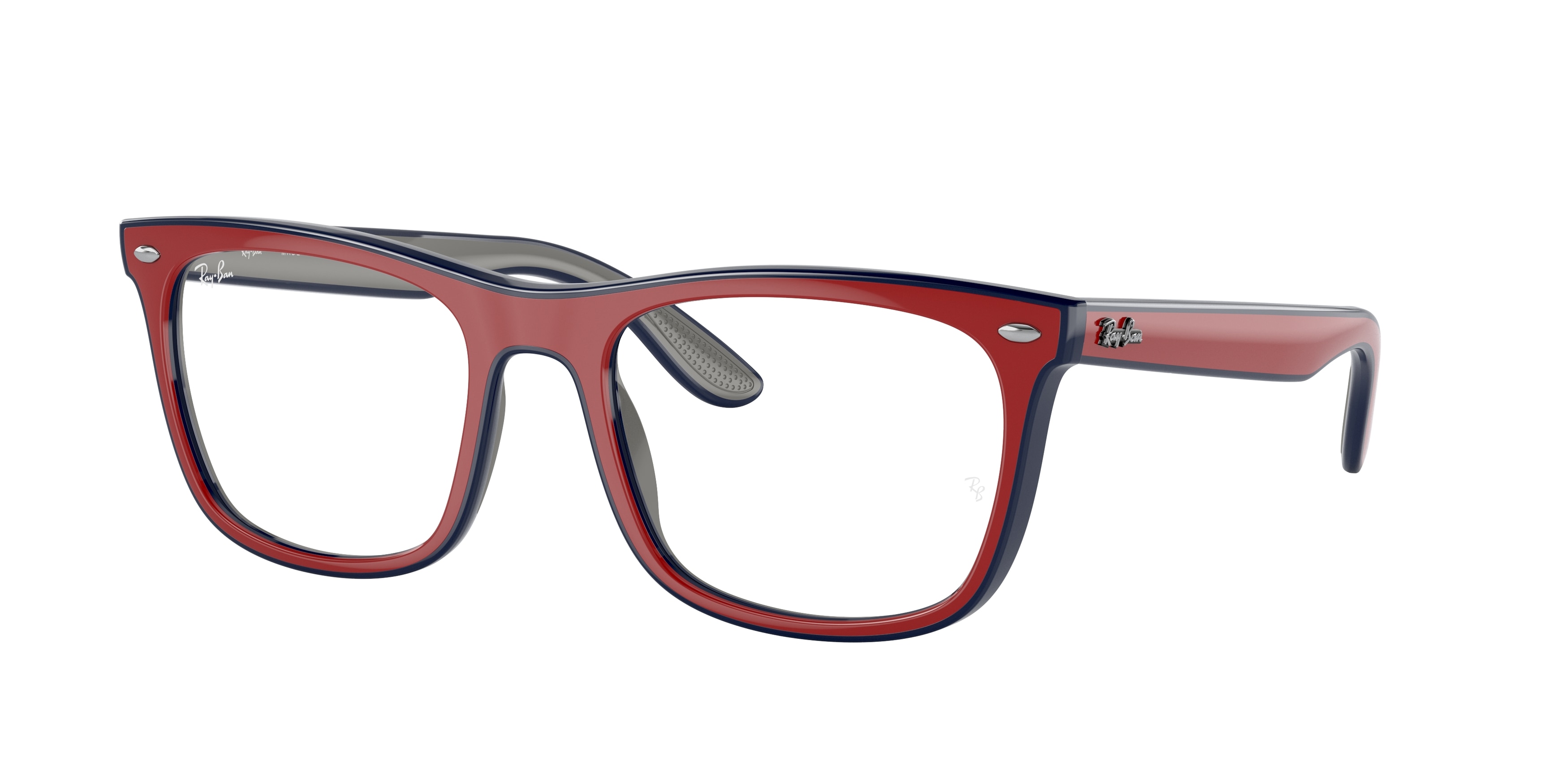 Red best sale wayfarer glasses