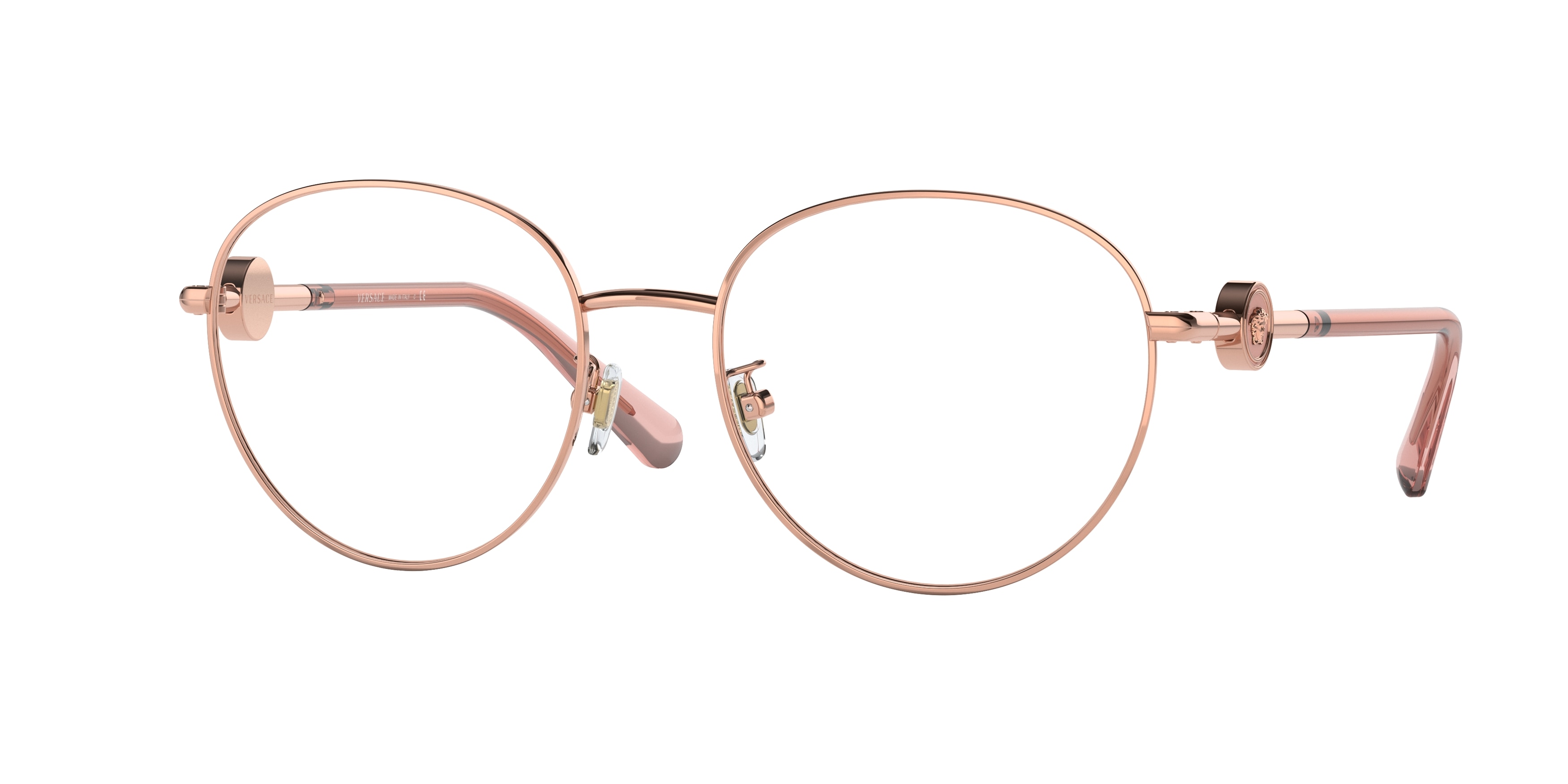 Rose gold versace glasses sale