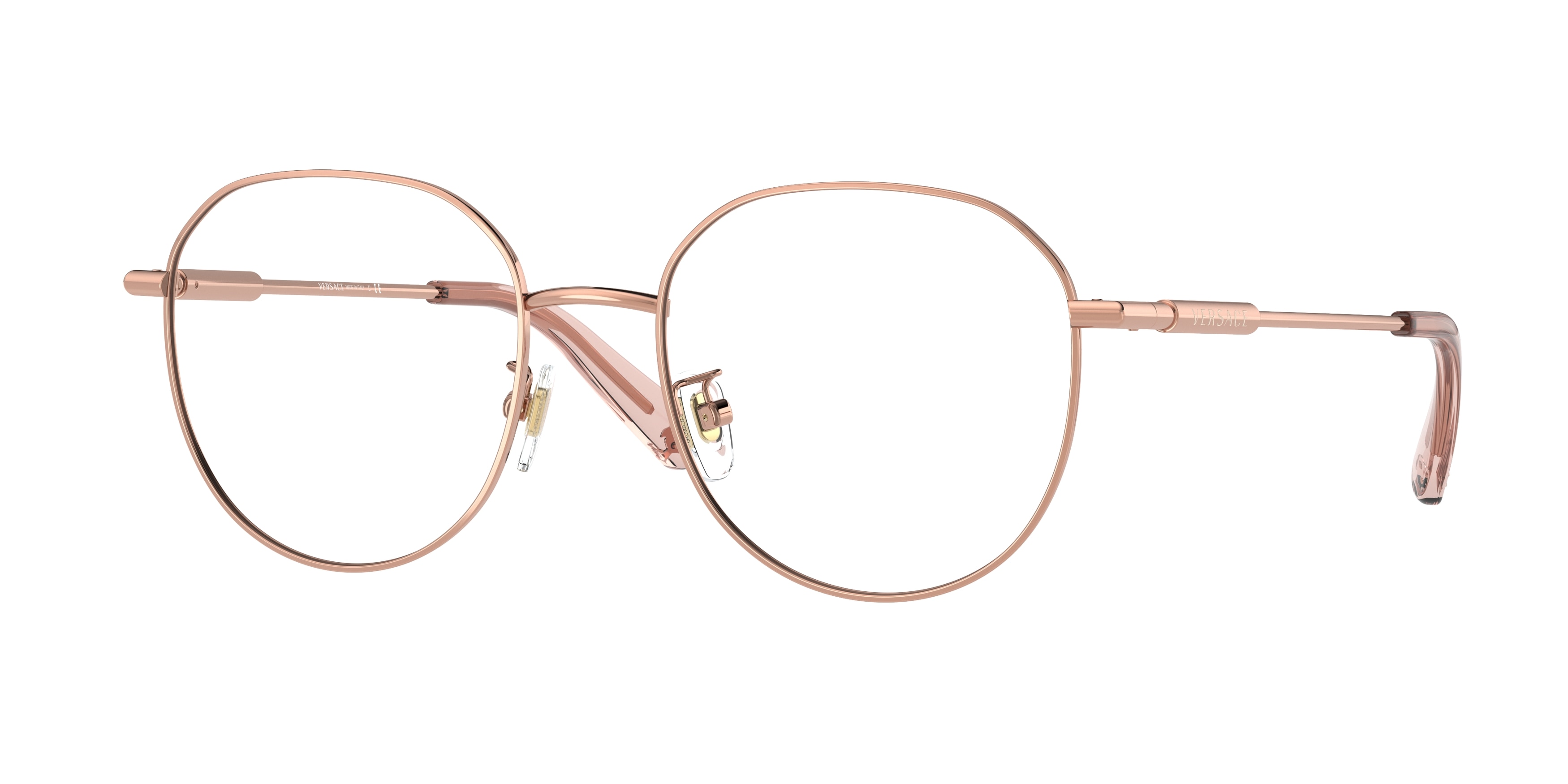 Versace rose gold glasses top