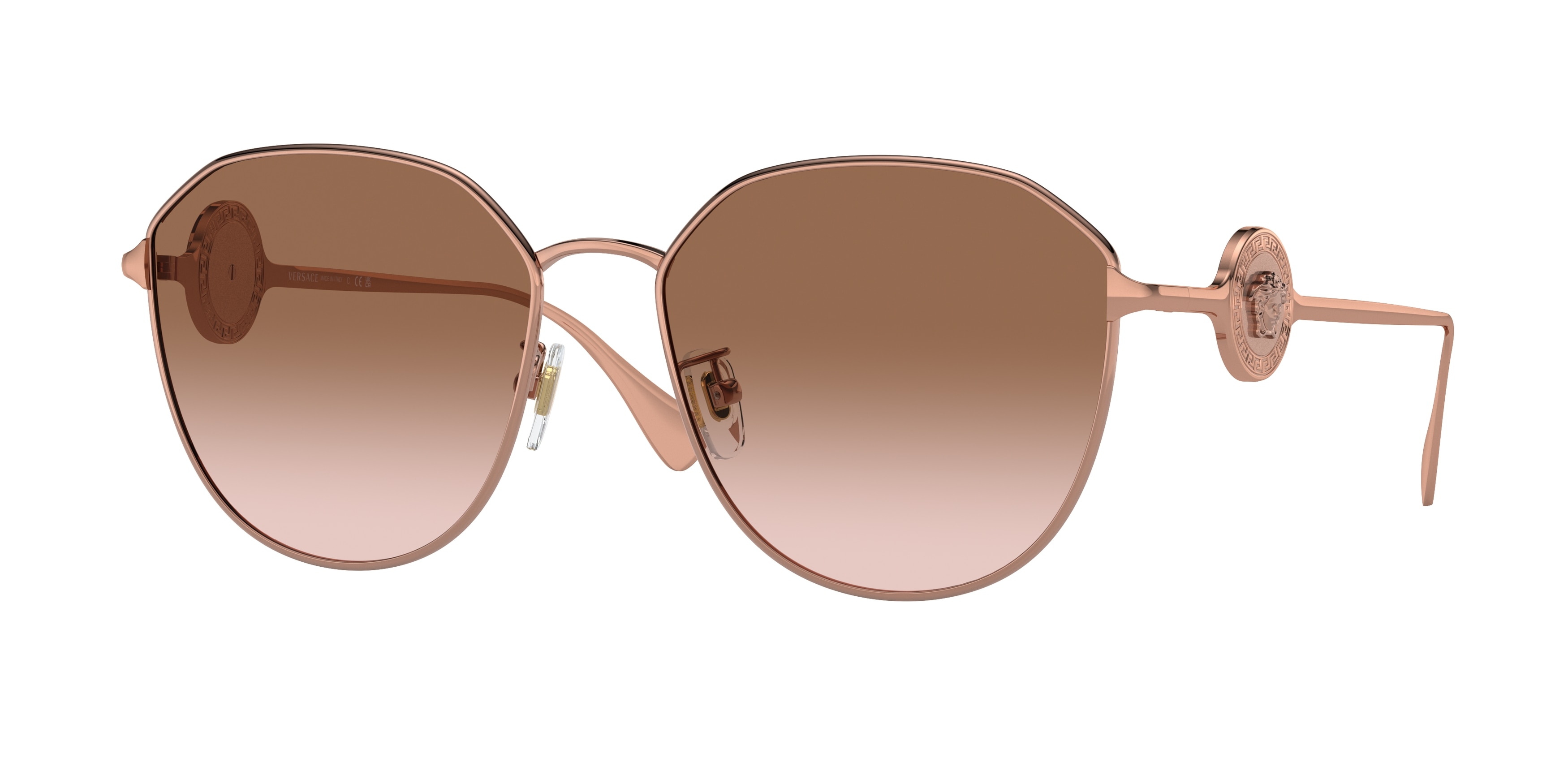 Versace rose gold sunglasses discount