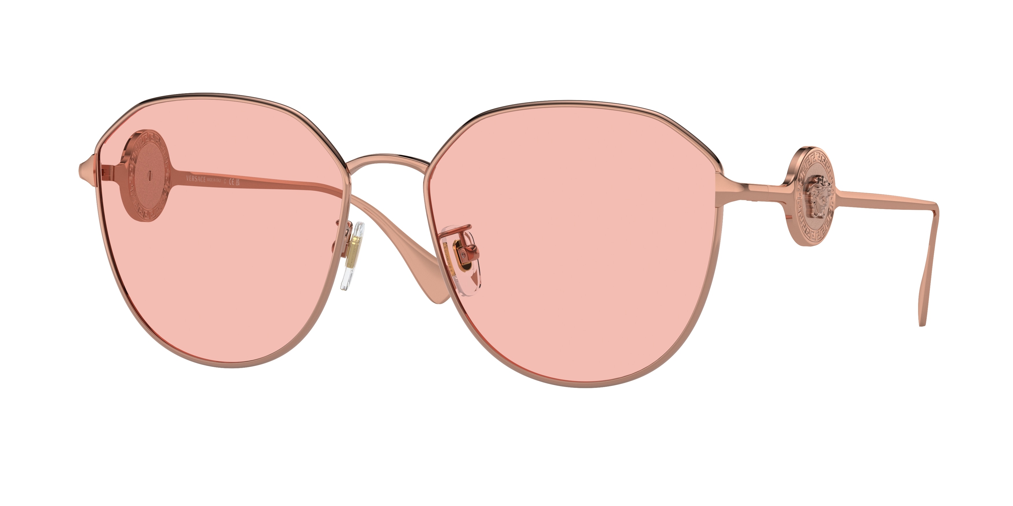 Rose gold deals versace glasses
