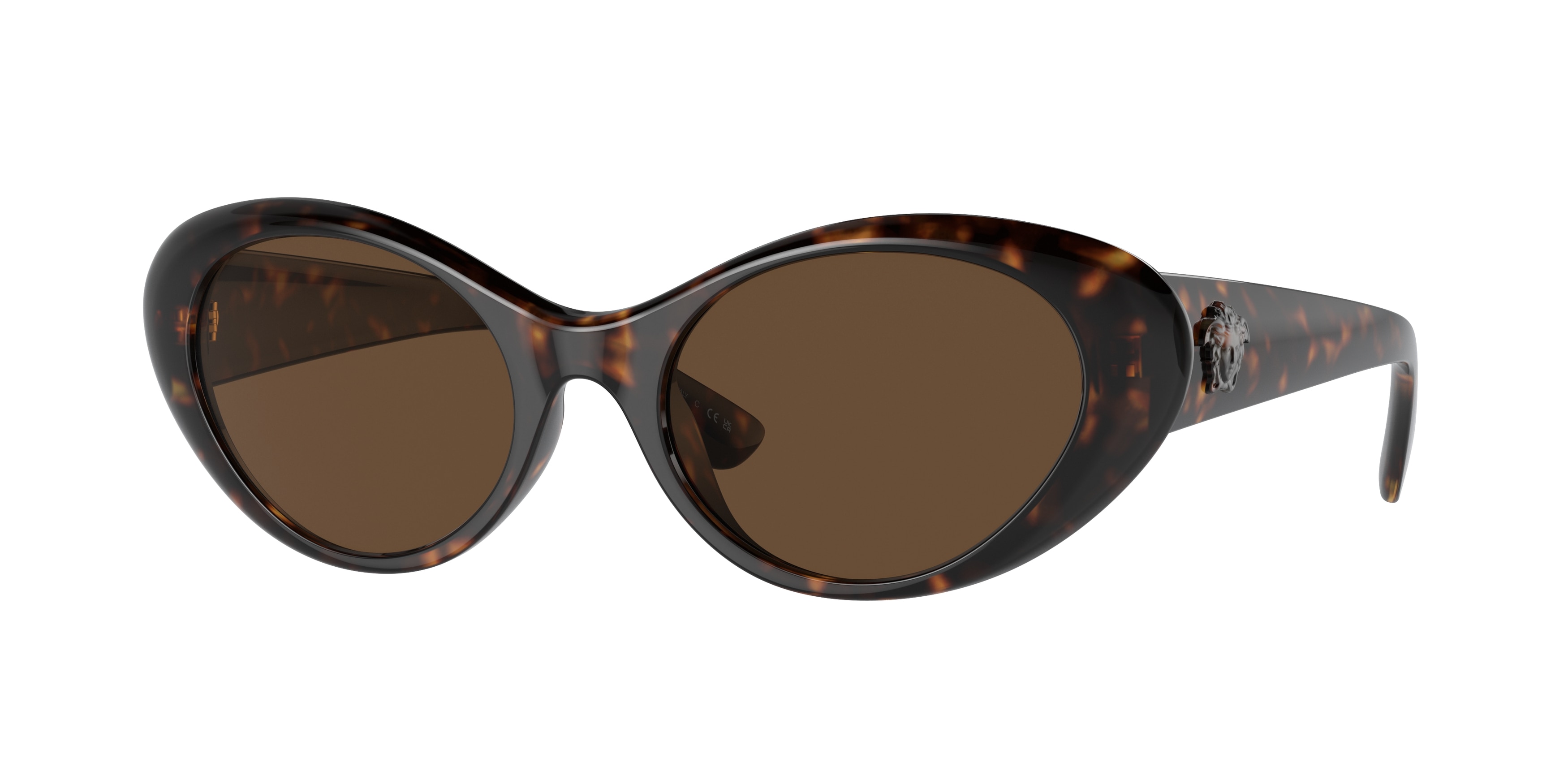 Brown versace glasses best sale