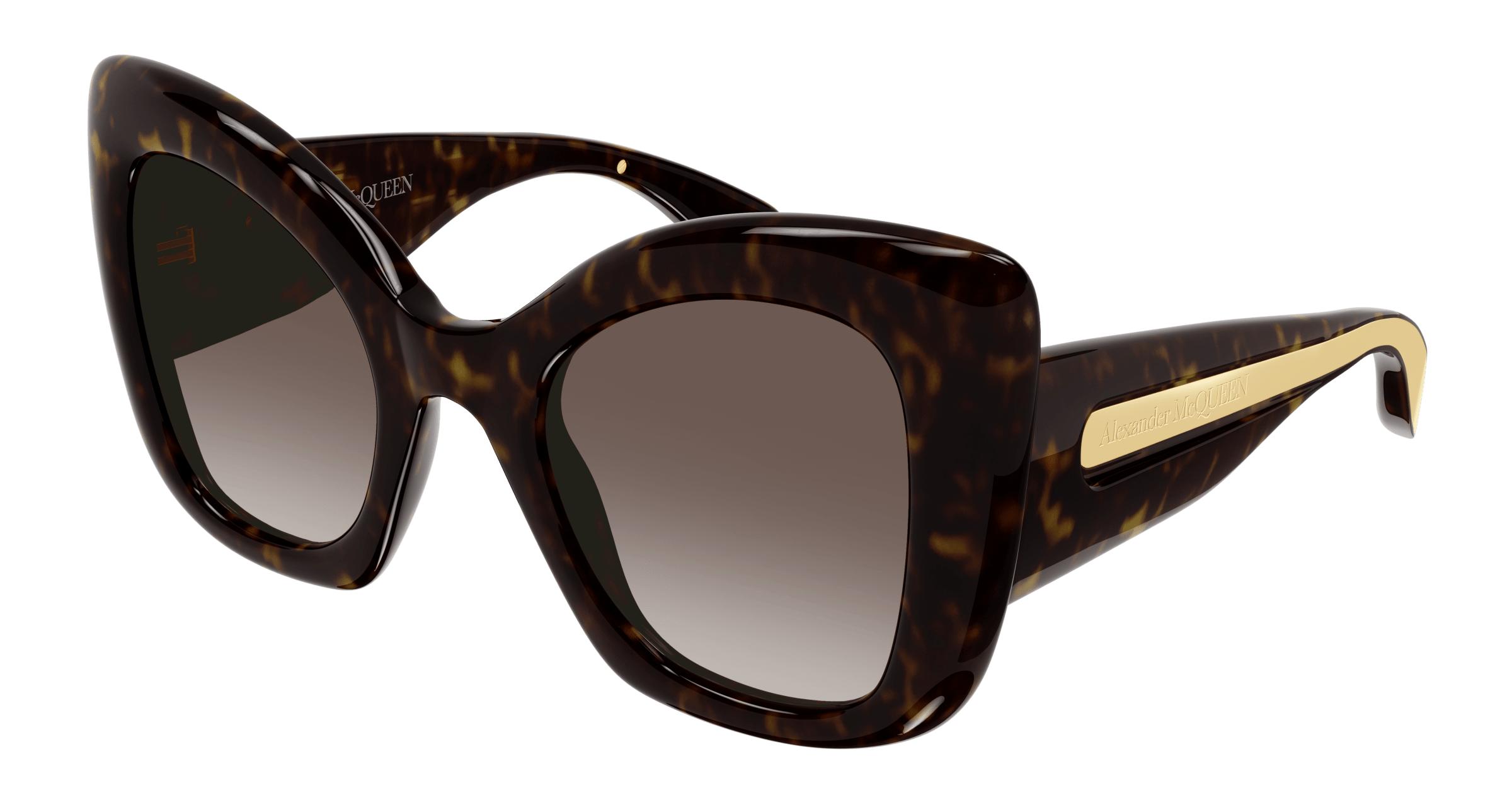 Alexander mcqueen havana sunglasses new arrivals