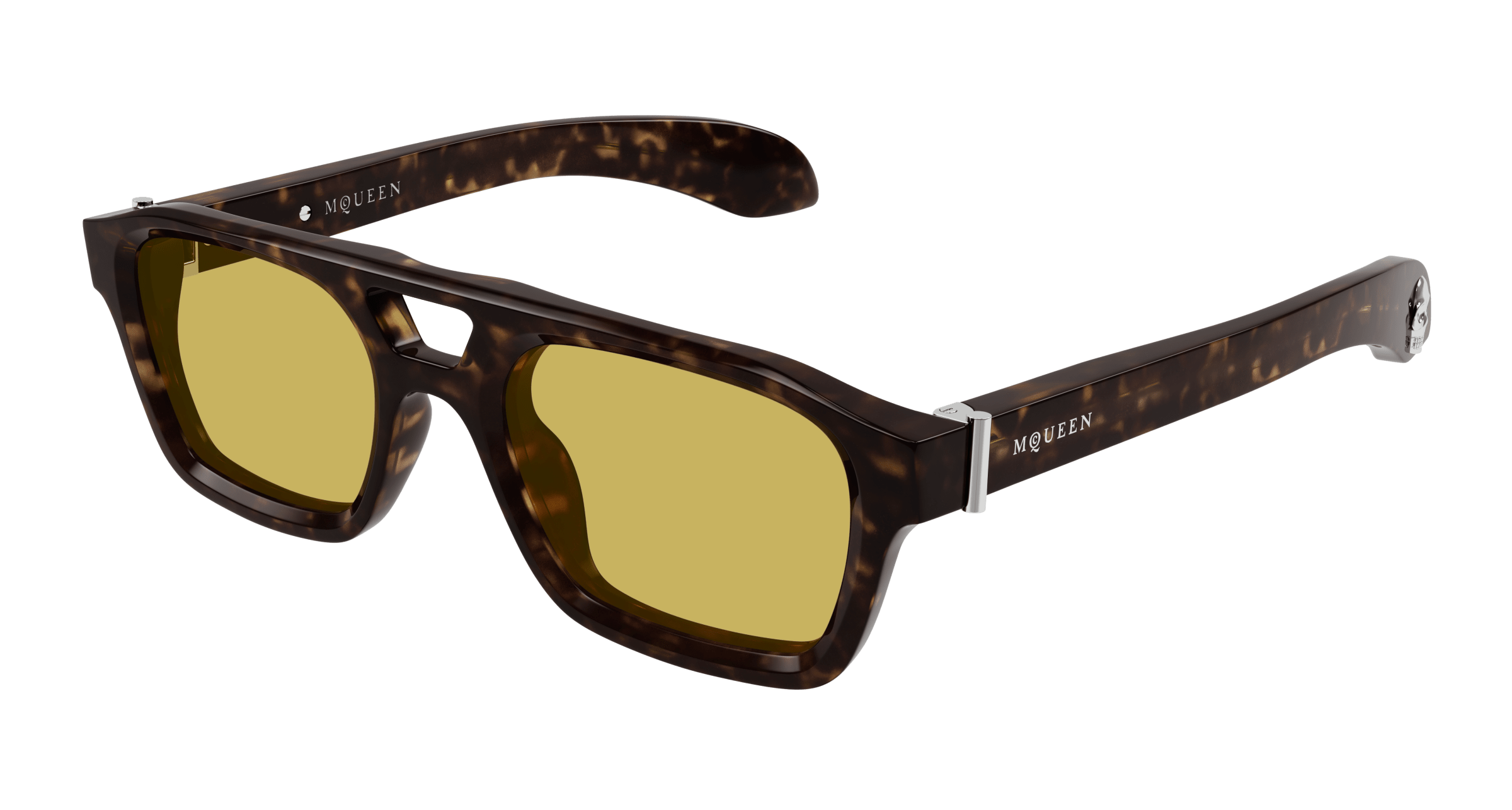 Buy Alexander McQueen Havana (002) Sunglasses Online  display picture 1