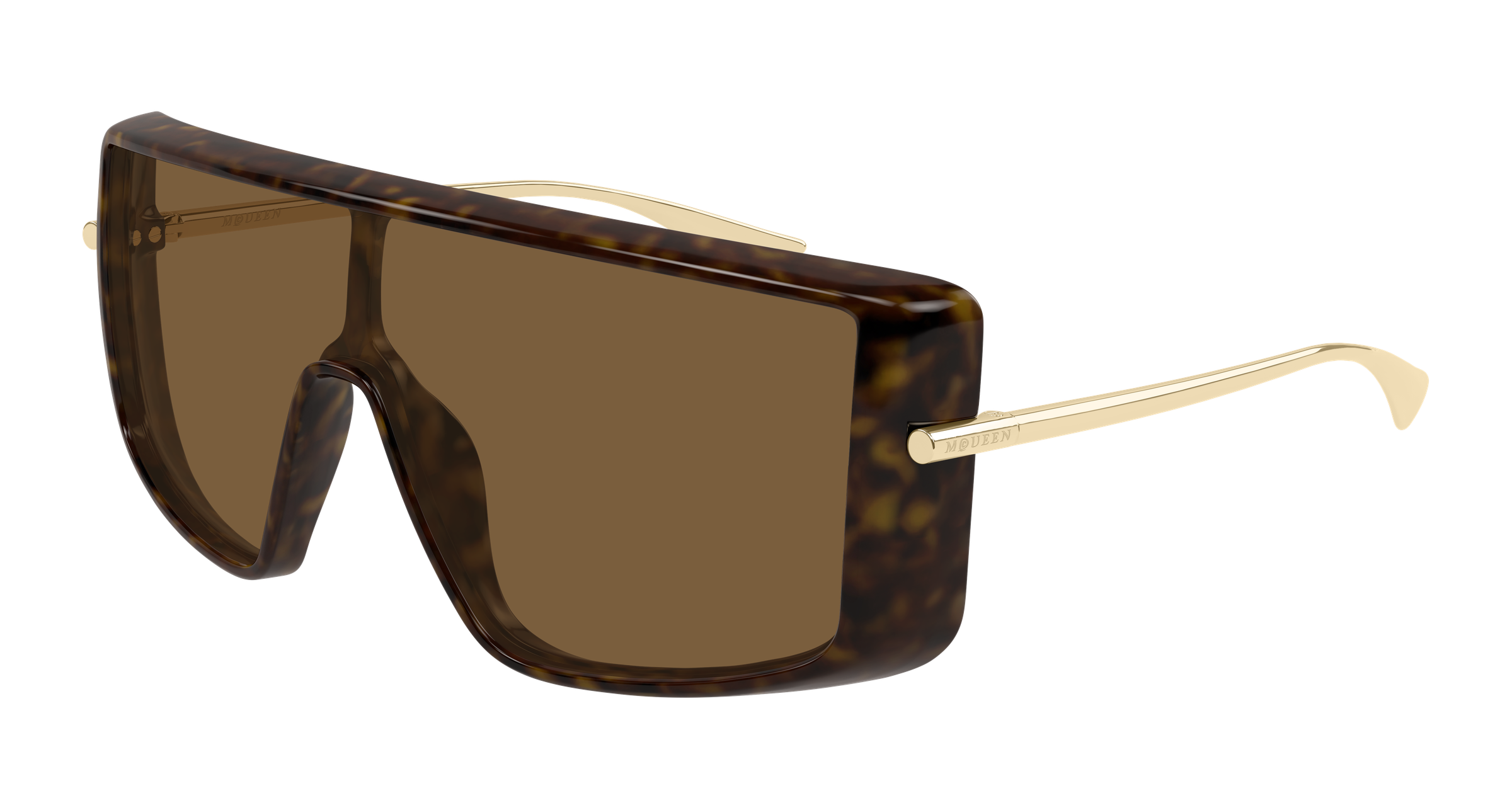 Alexander McQueen Black Pilot Sunglasses AM0524S Sunglasses Alexander McQueen AM0524S 004 889652589664 Frame  main image 2