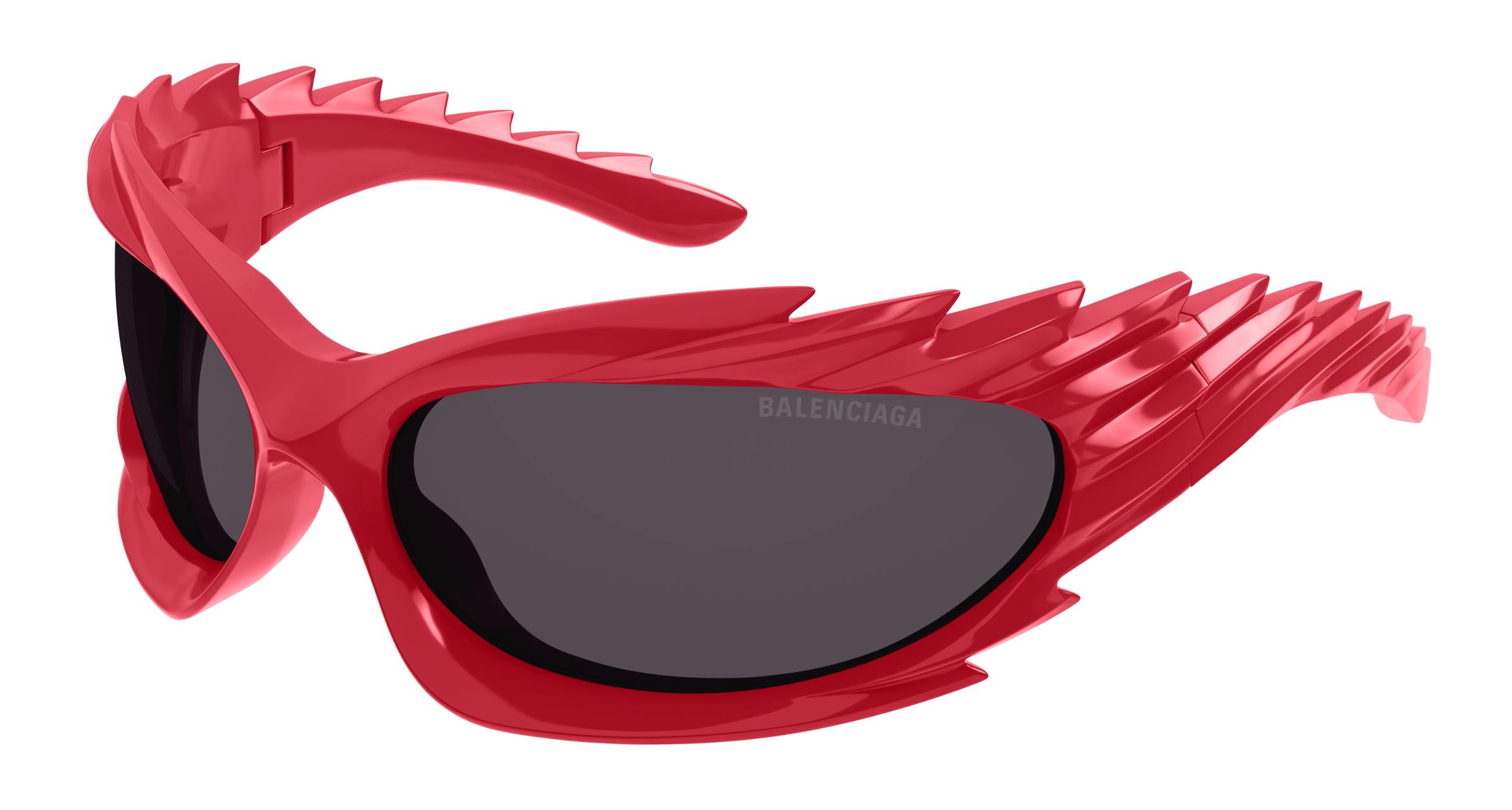 Balenciaga cheap red glasses