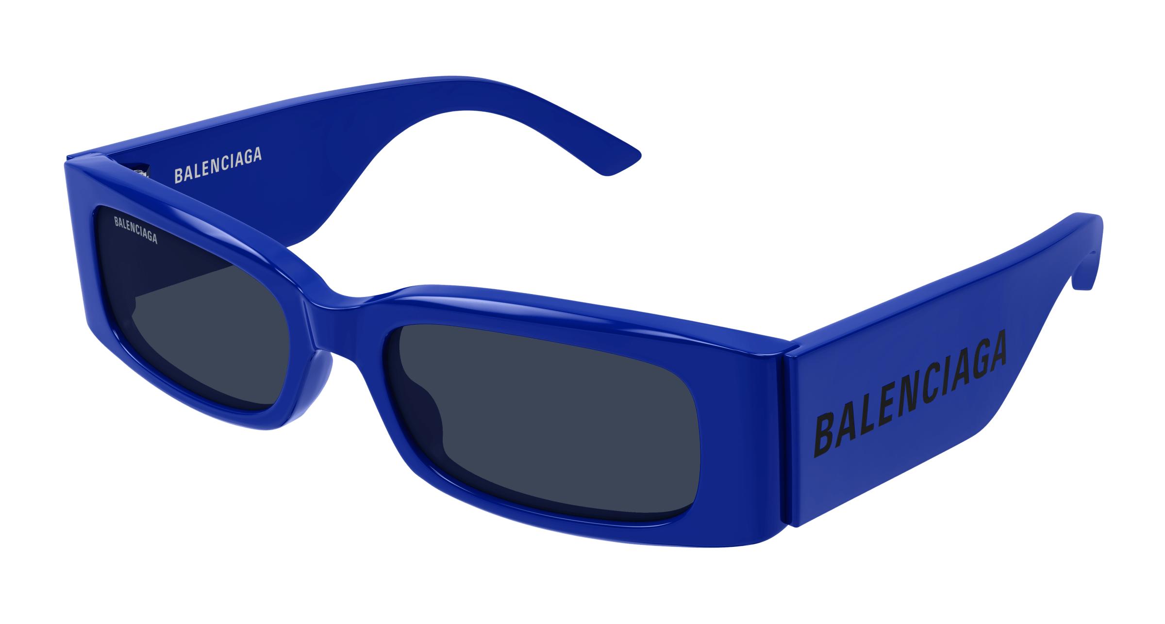 Blue balenciaga sunglasses sales