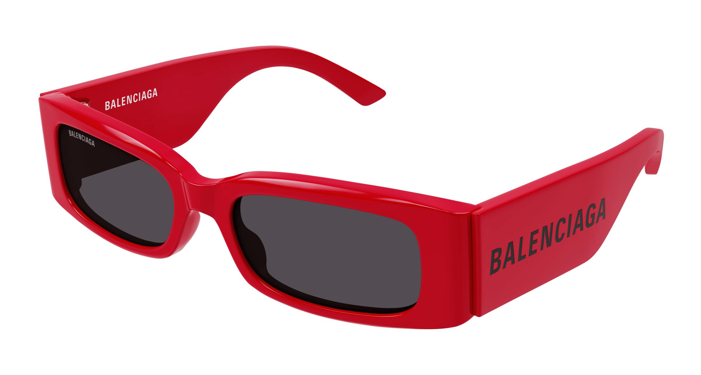 Red balenciaga best sale glasses