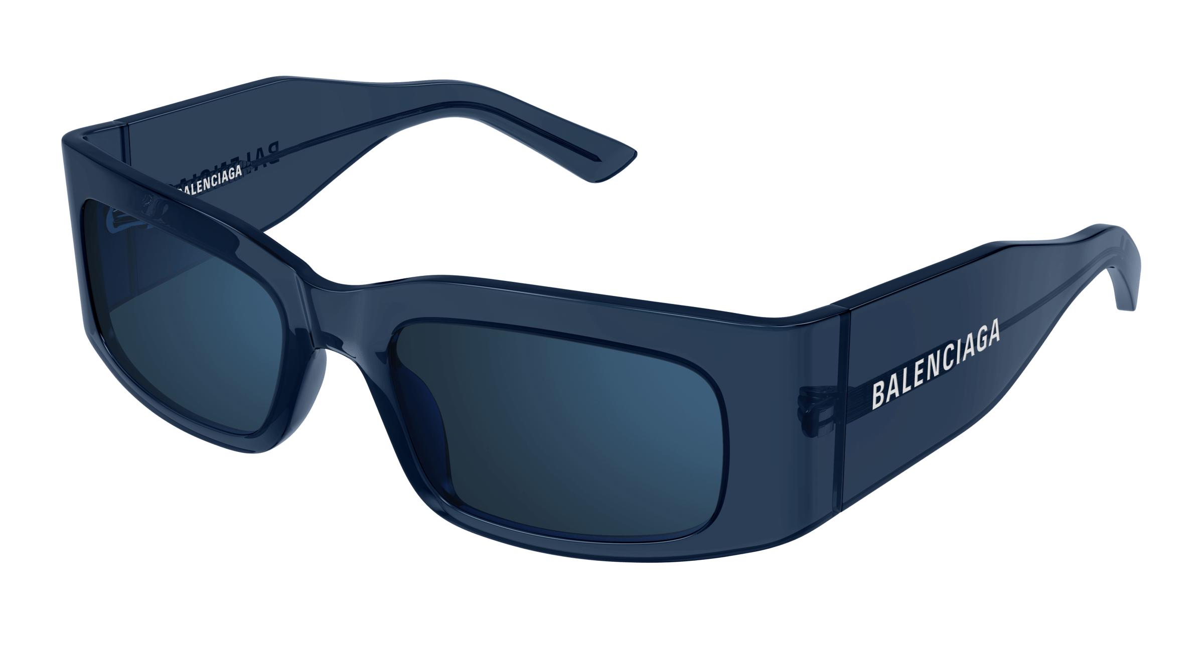 Balenciaga sunglasses blue discount