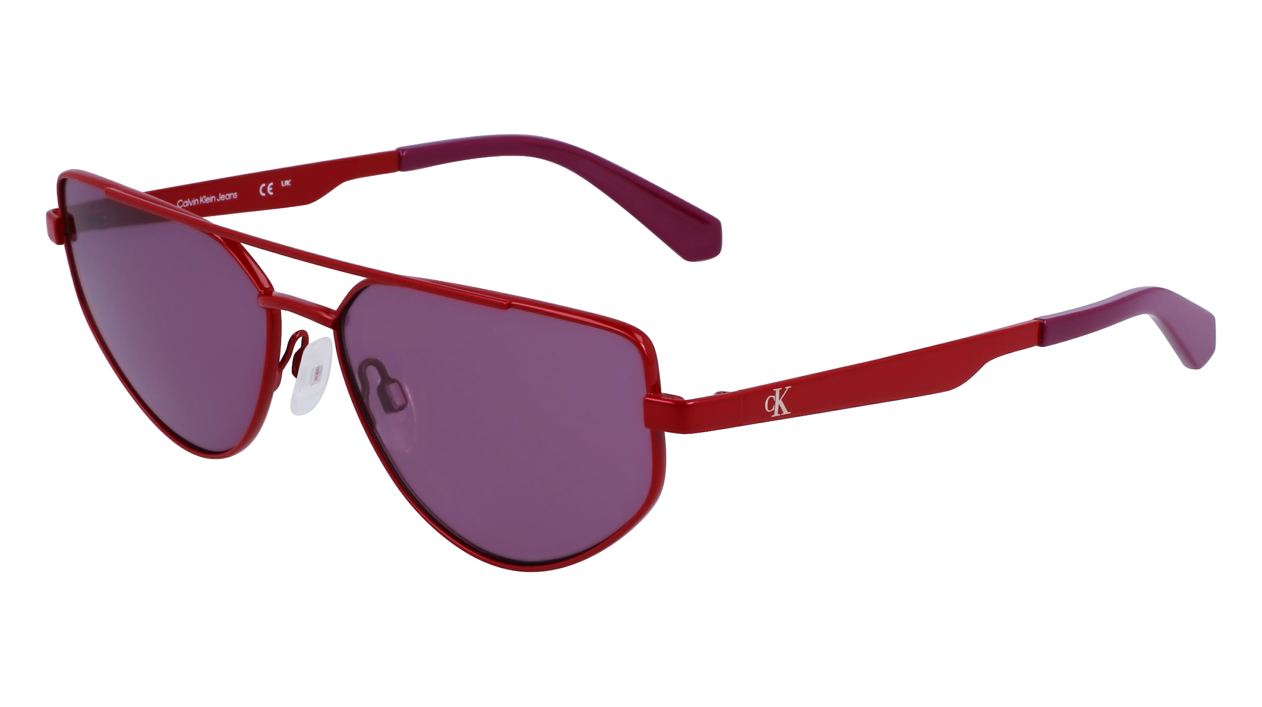Calvin klein red sunglasses clearance