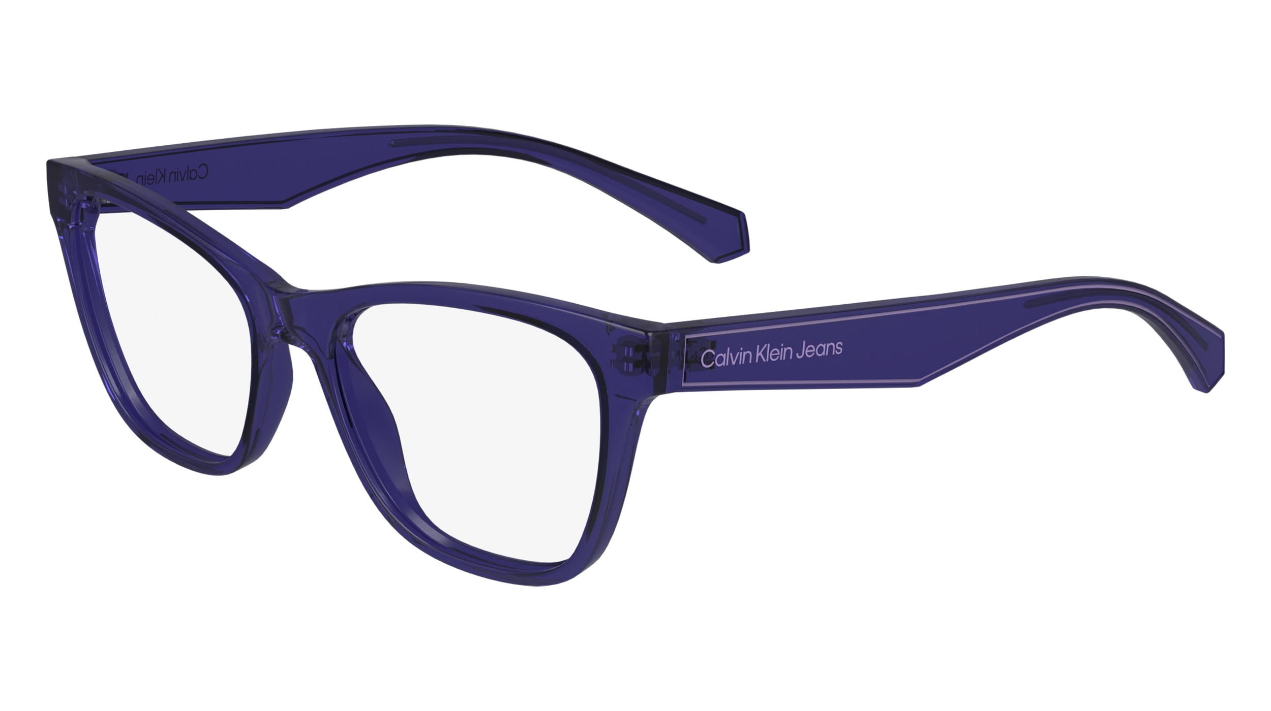 Calvin klein purple glasses top