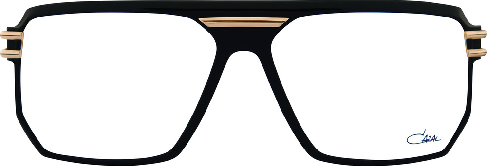 Black and gold cazal glasses cheap