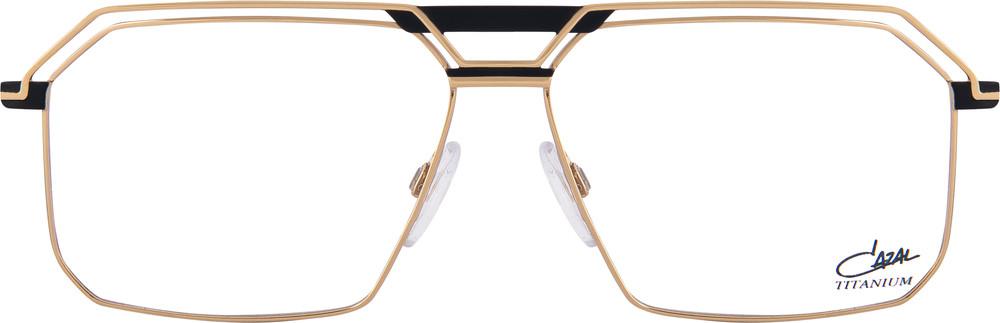 Cazal gold shop frame glasses