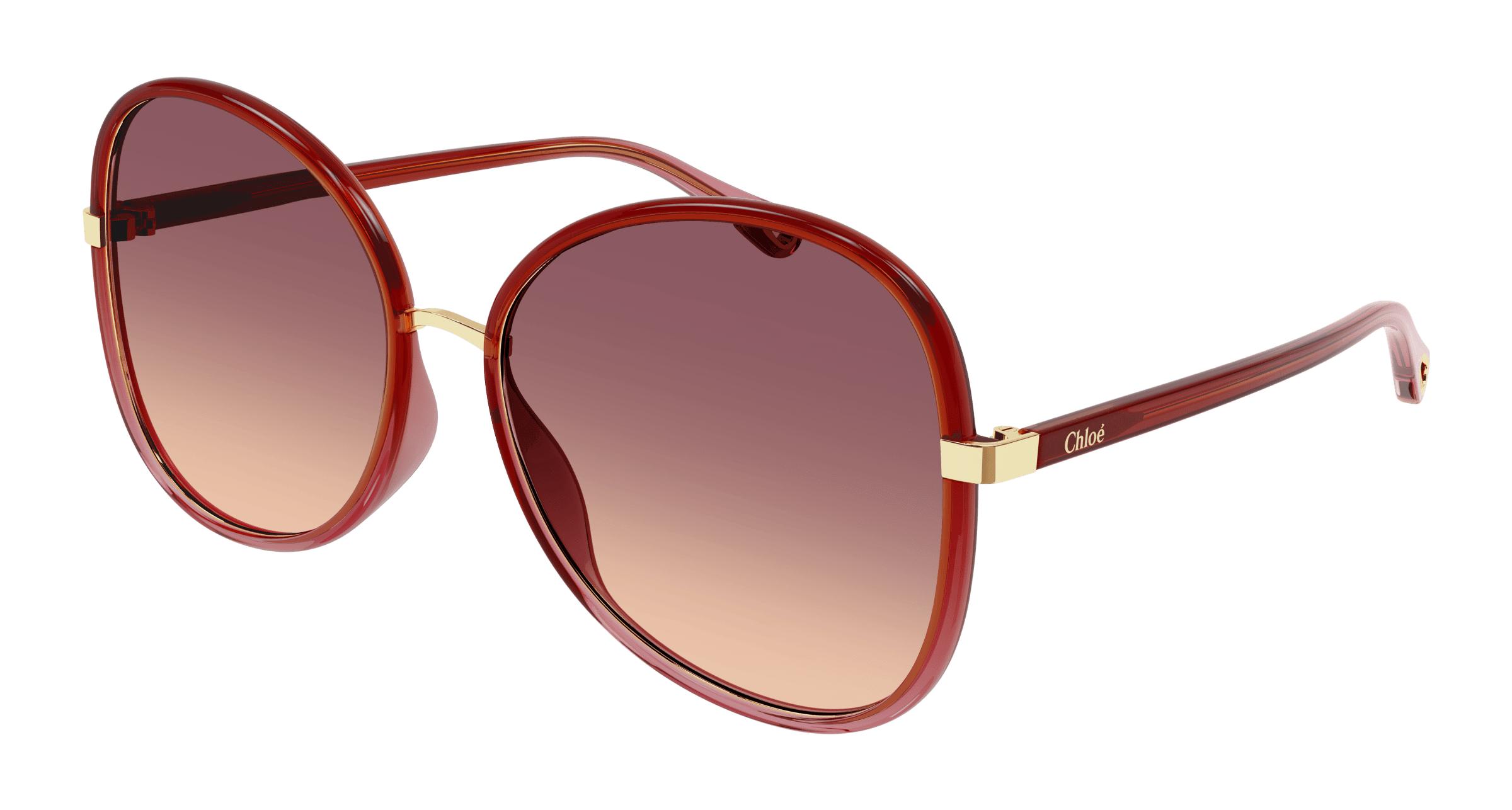 Chloe red sunglasses top