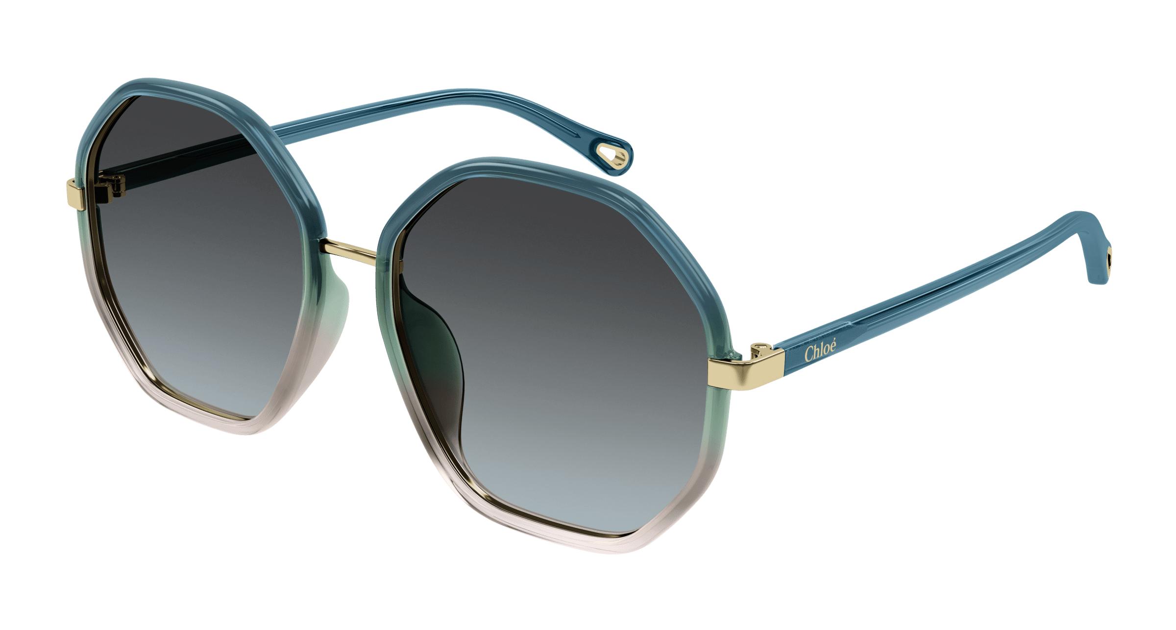 Chloe green sunglasses clearance