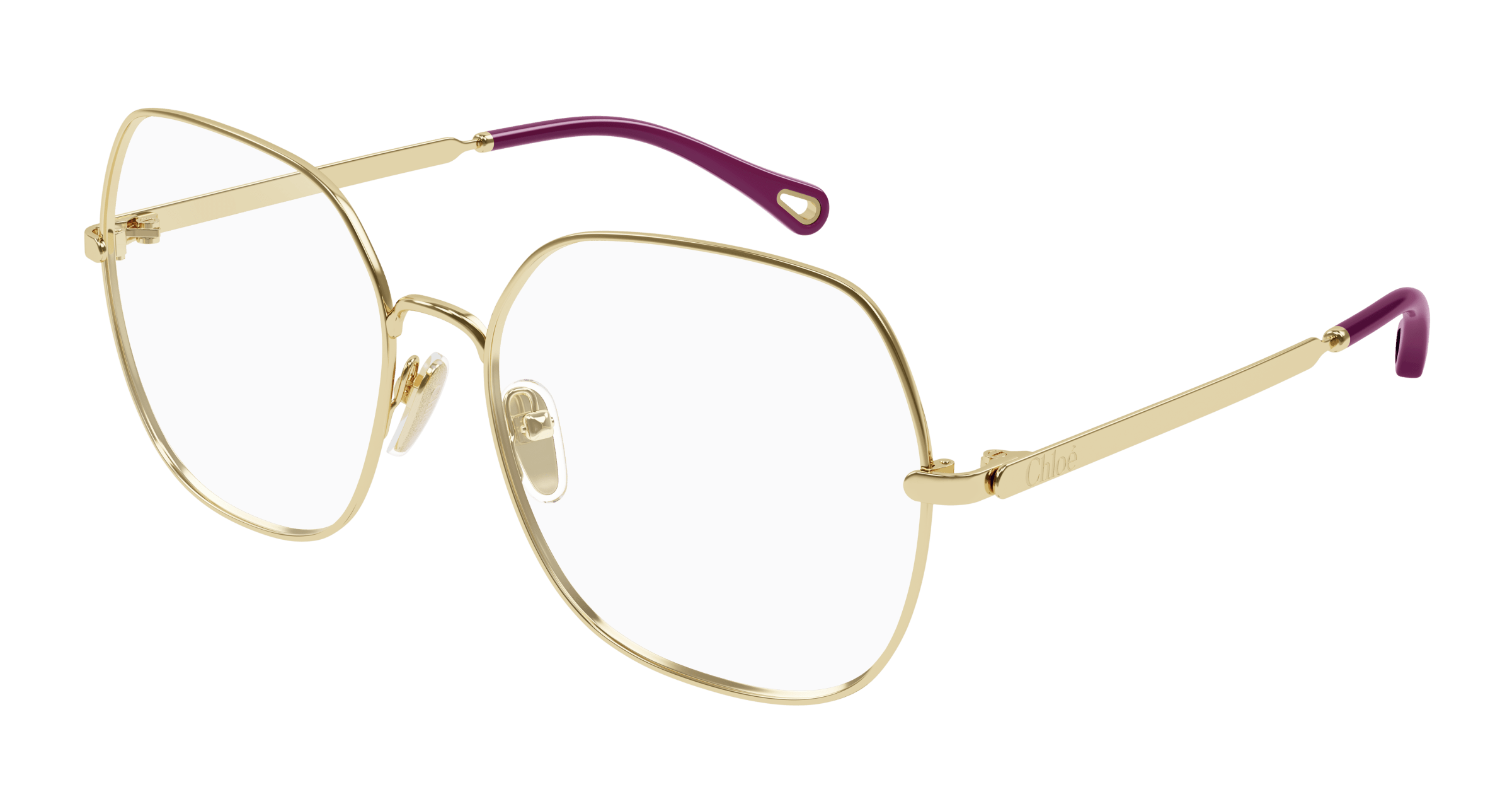 Buy Chloe Gold (001) Glasses Online