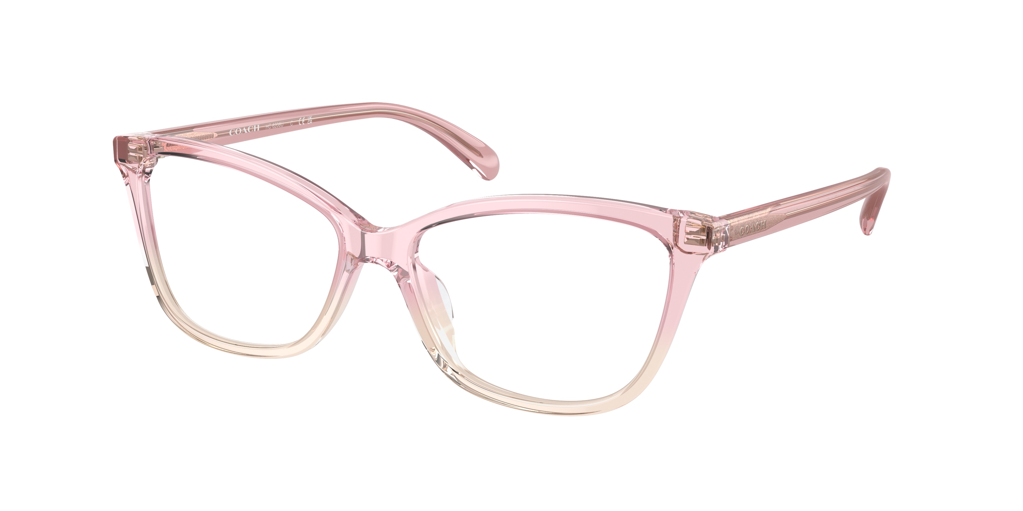 Pink coach glasses store