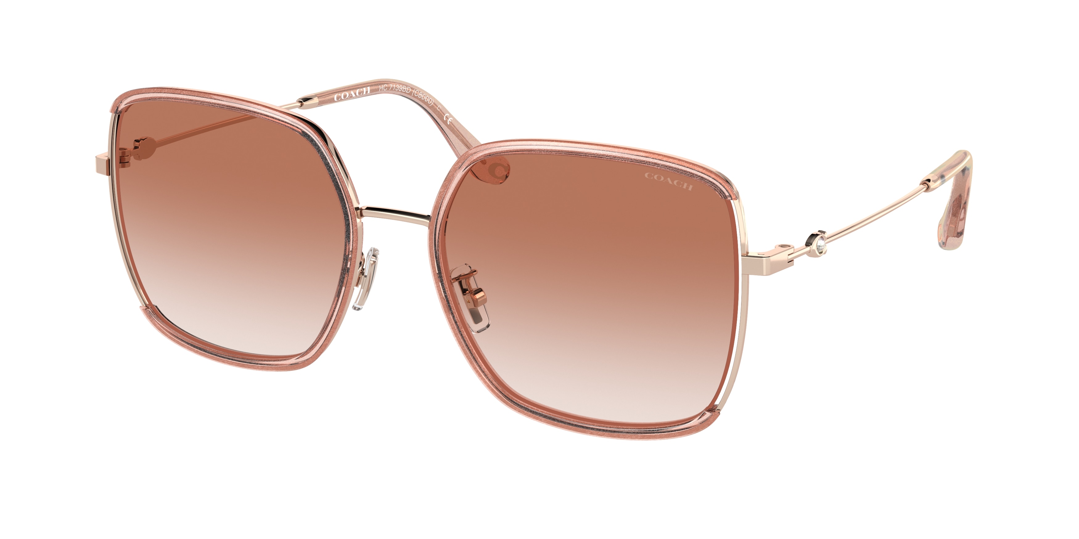Coach glitter sunglasses shop