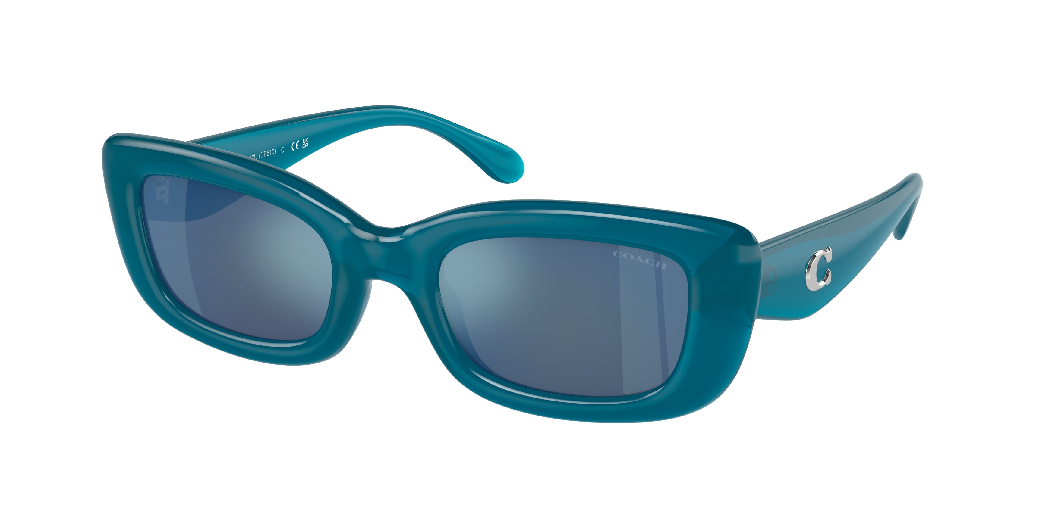 Coach teal sunglasses shop