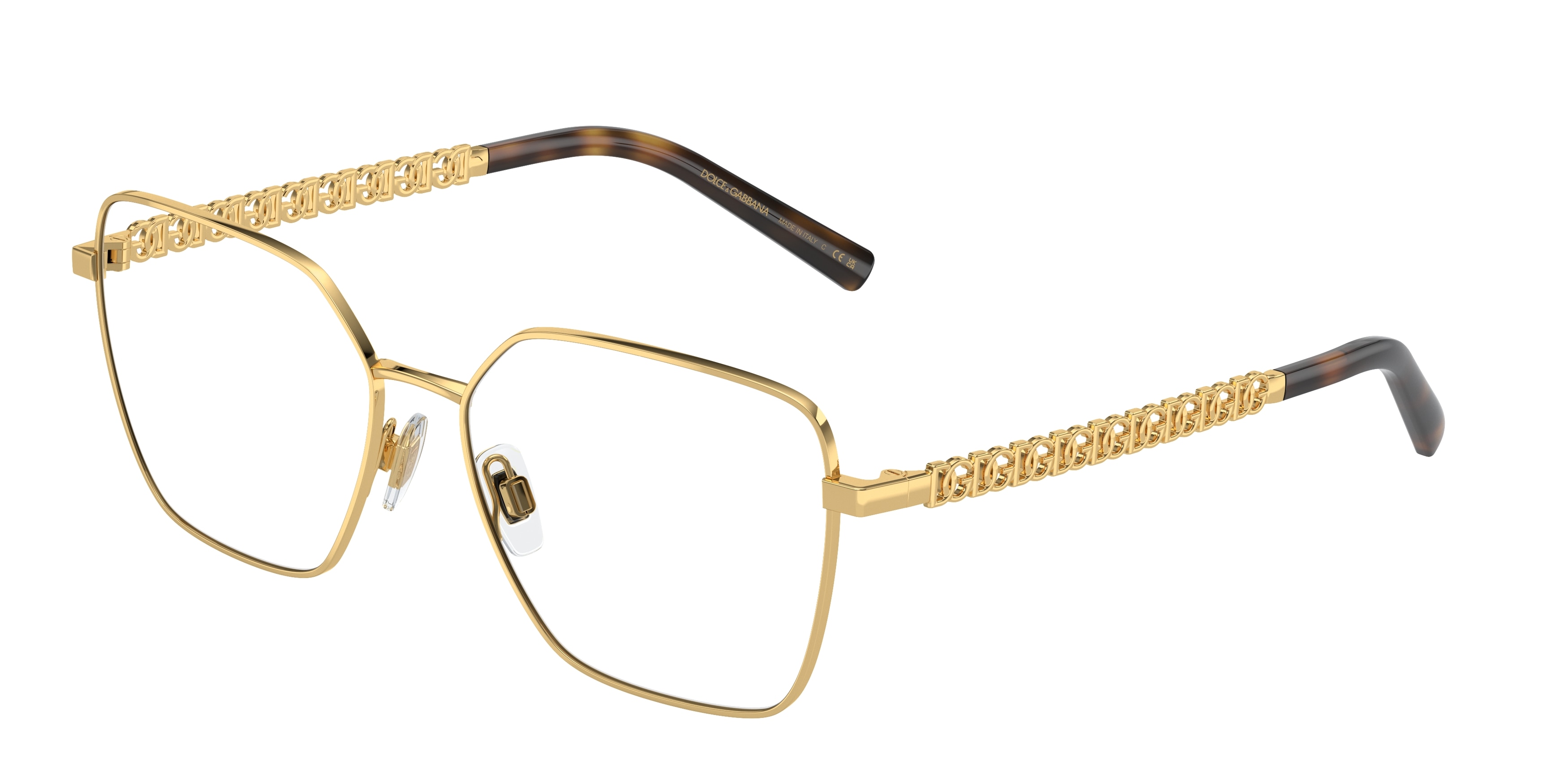 Buy Dolce Gabbana Gold Glasses Online