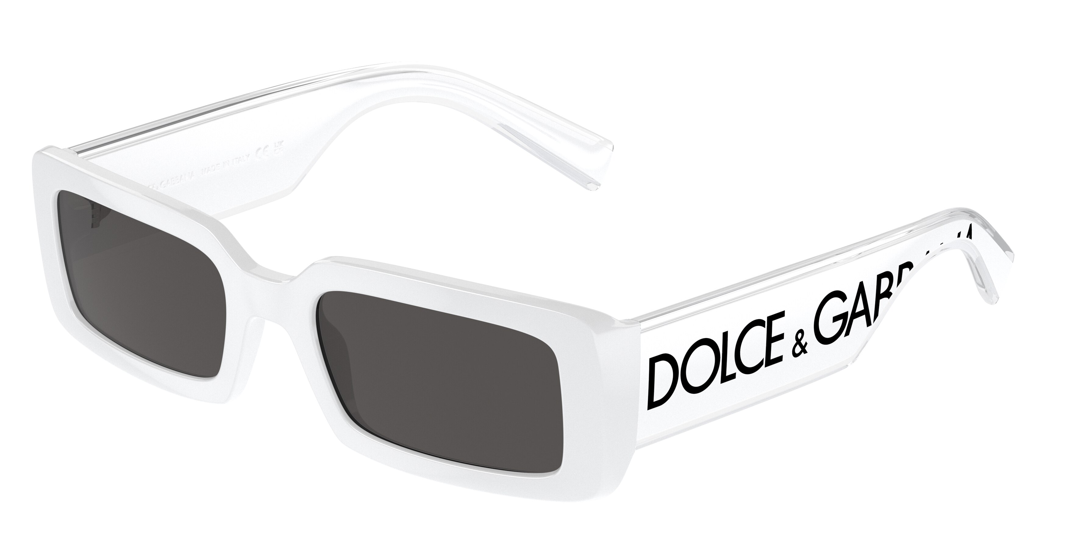 Buy Dolce Gabbana DG6187 331287 White prescription Sunglasses