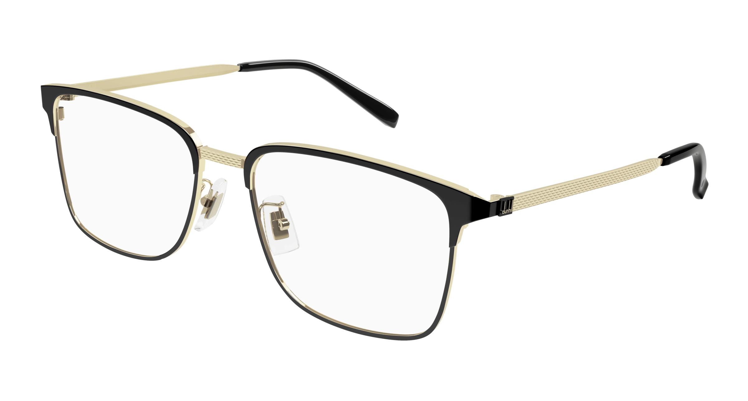 Buy Dunhill Du0042oa 003 Black 003 prescription Glasses