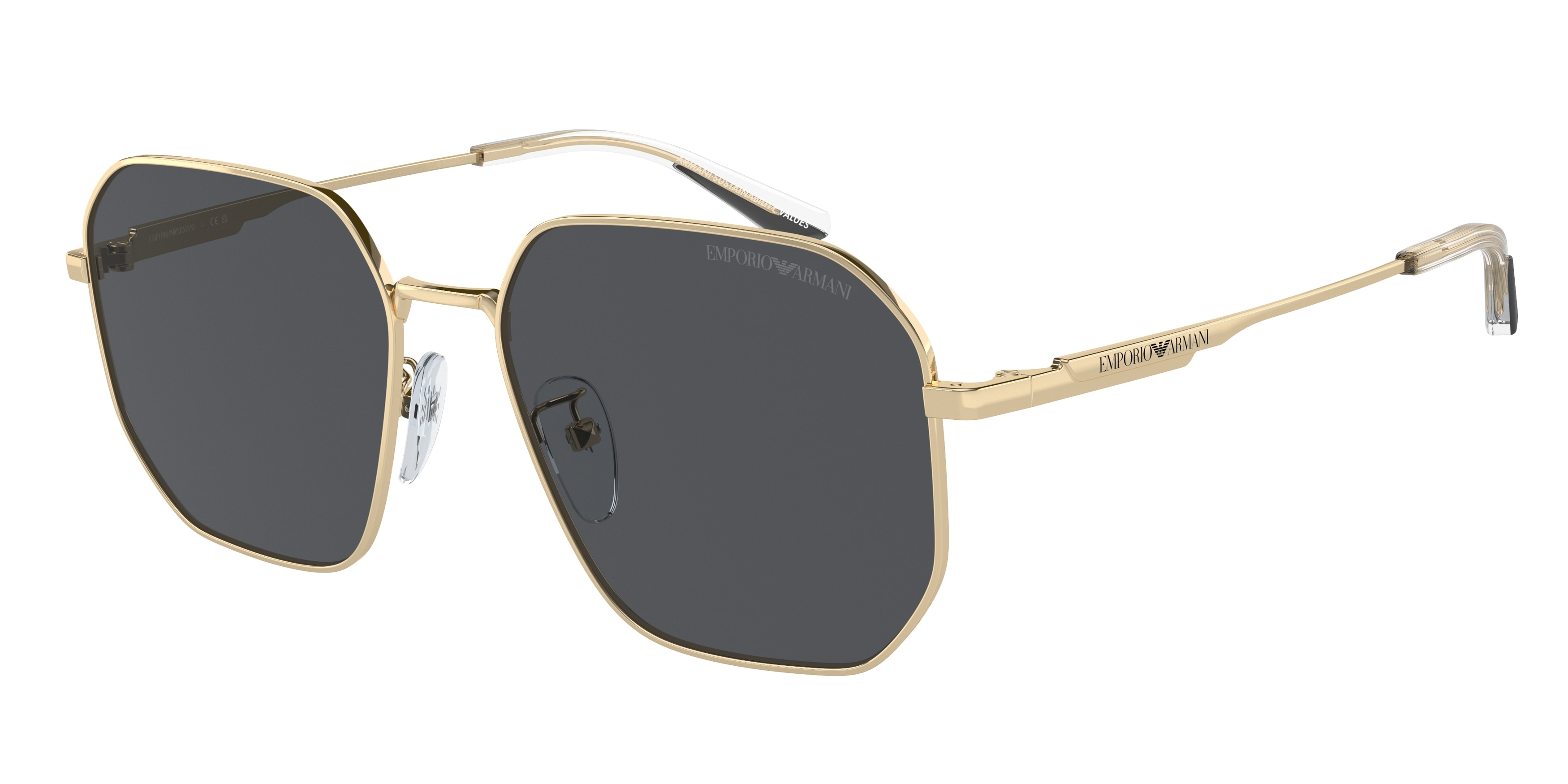 Emporio armani sunglasses gold shop