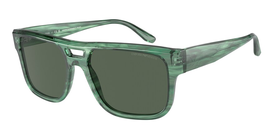 Armani green store sunglasses