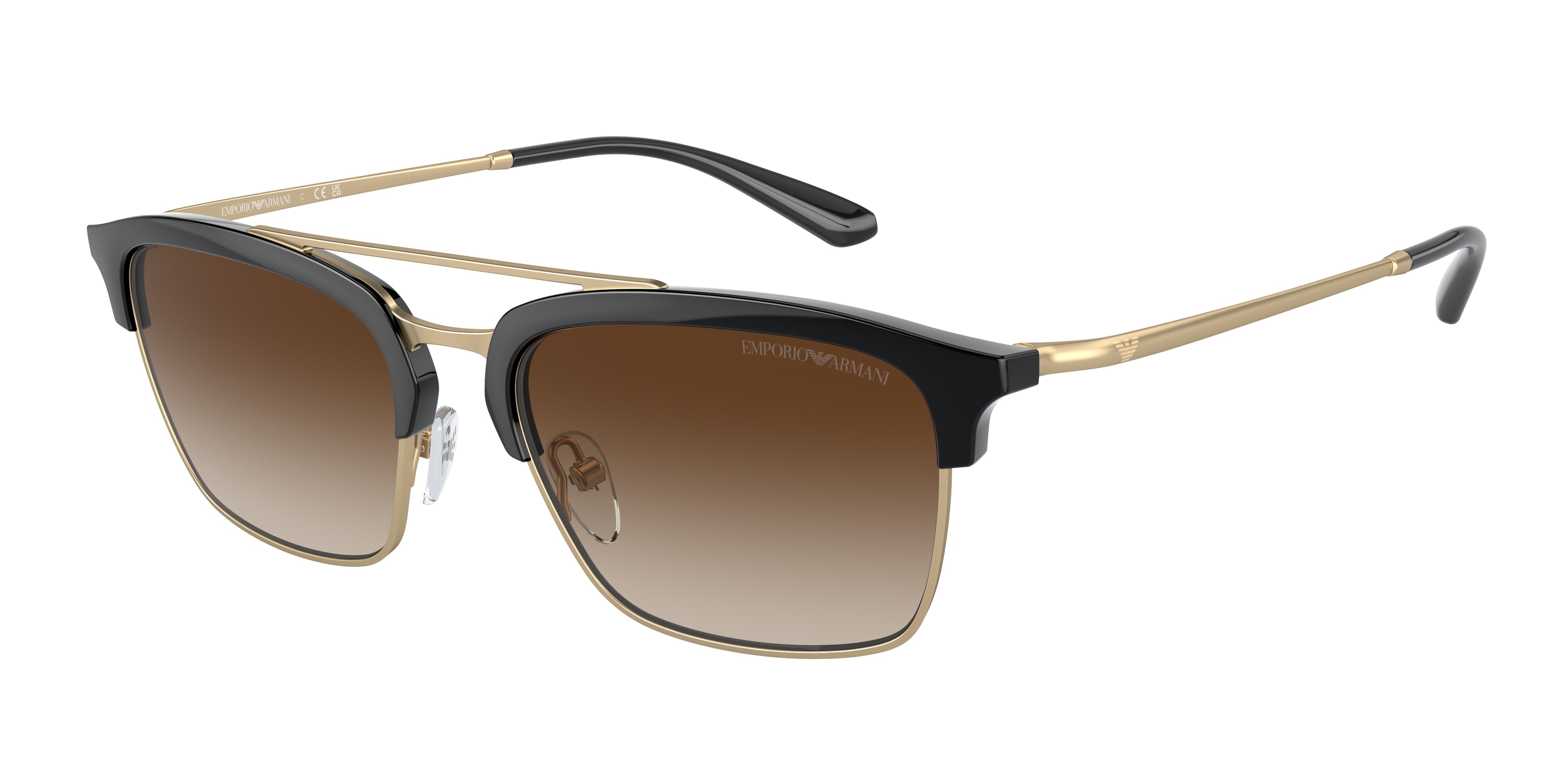 Armani sunglasses gold discount