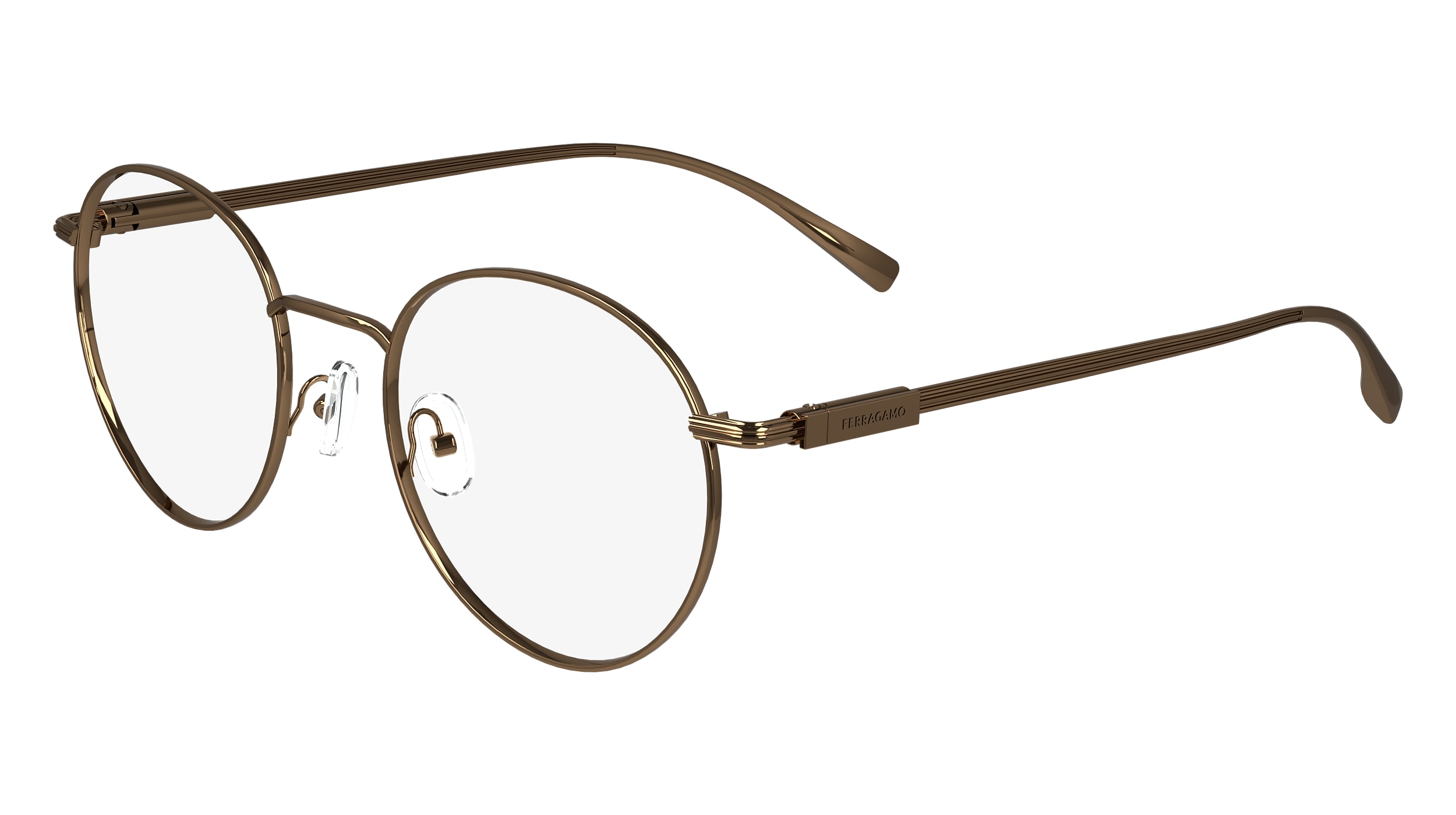 Ferragamo glasses gold outlet