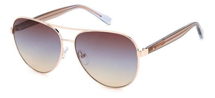 Buy Fossil Fos 3150 g s 98 Au2 Red Gold prescription Sunglasses