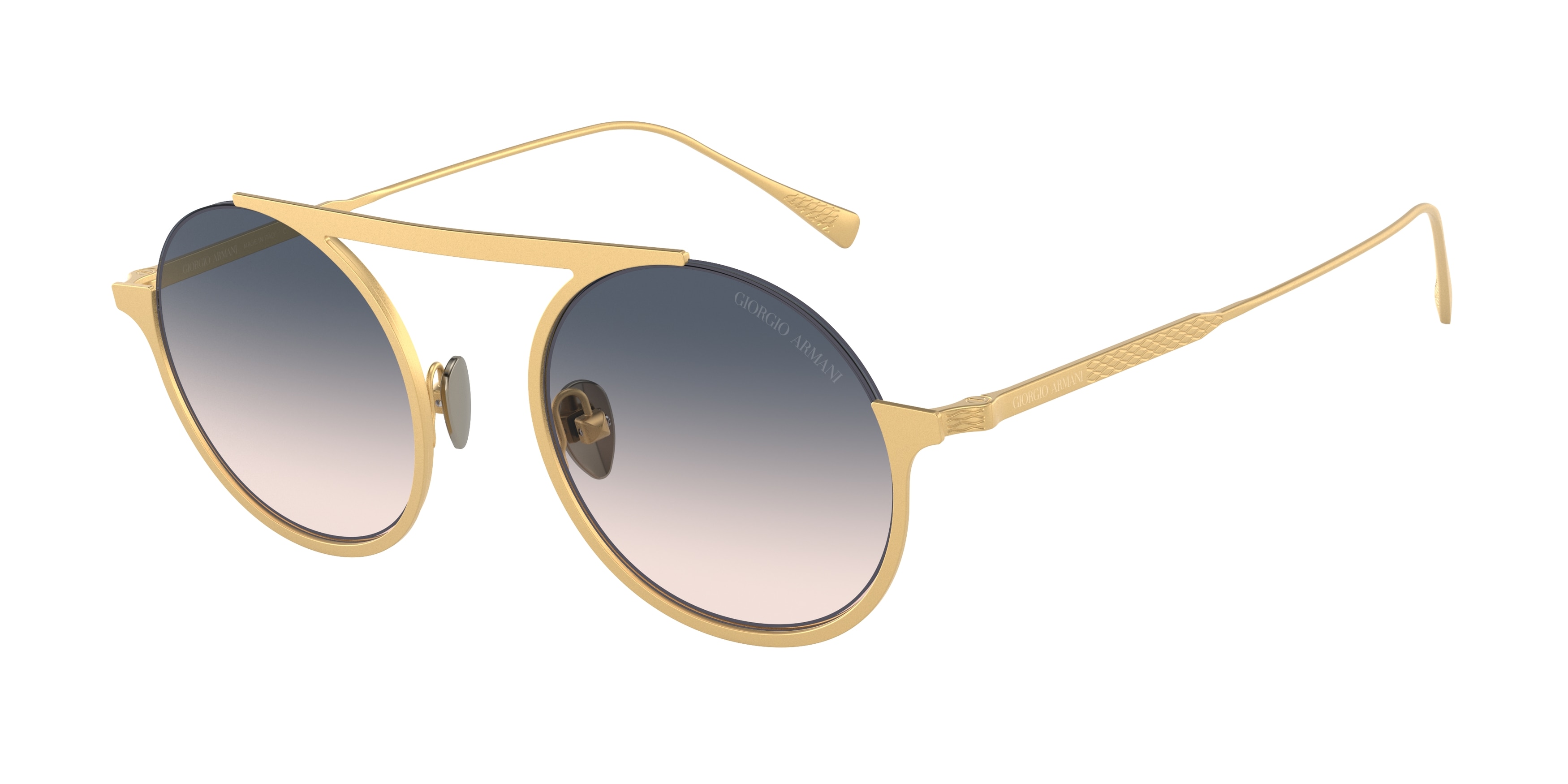 Giorgio armani gold glasses shop