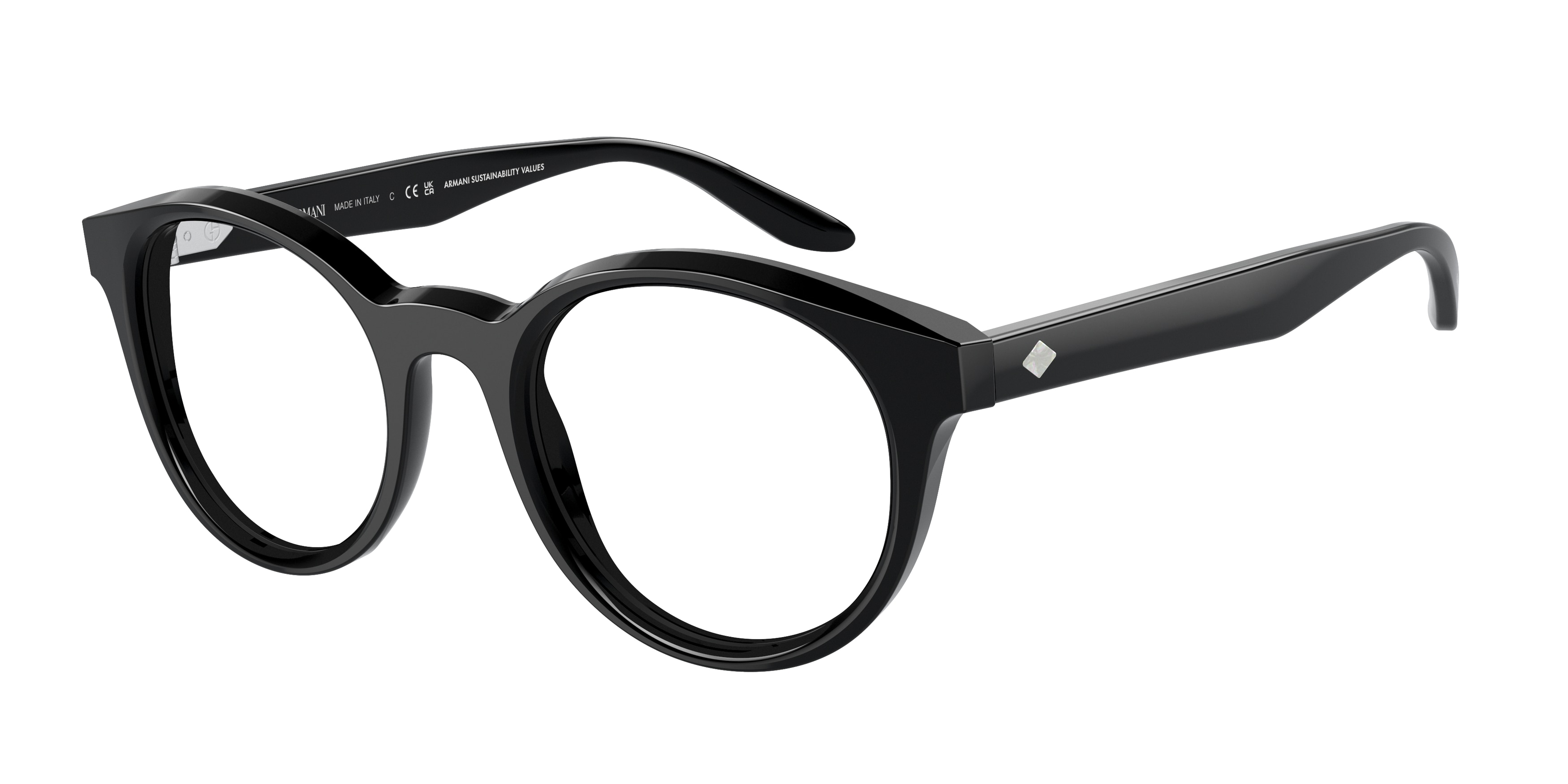 Buy Giorgio Armani AR7239 5875 Black prescription Glasses