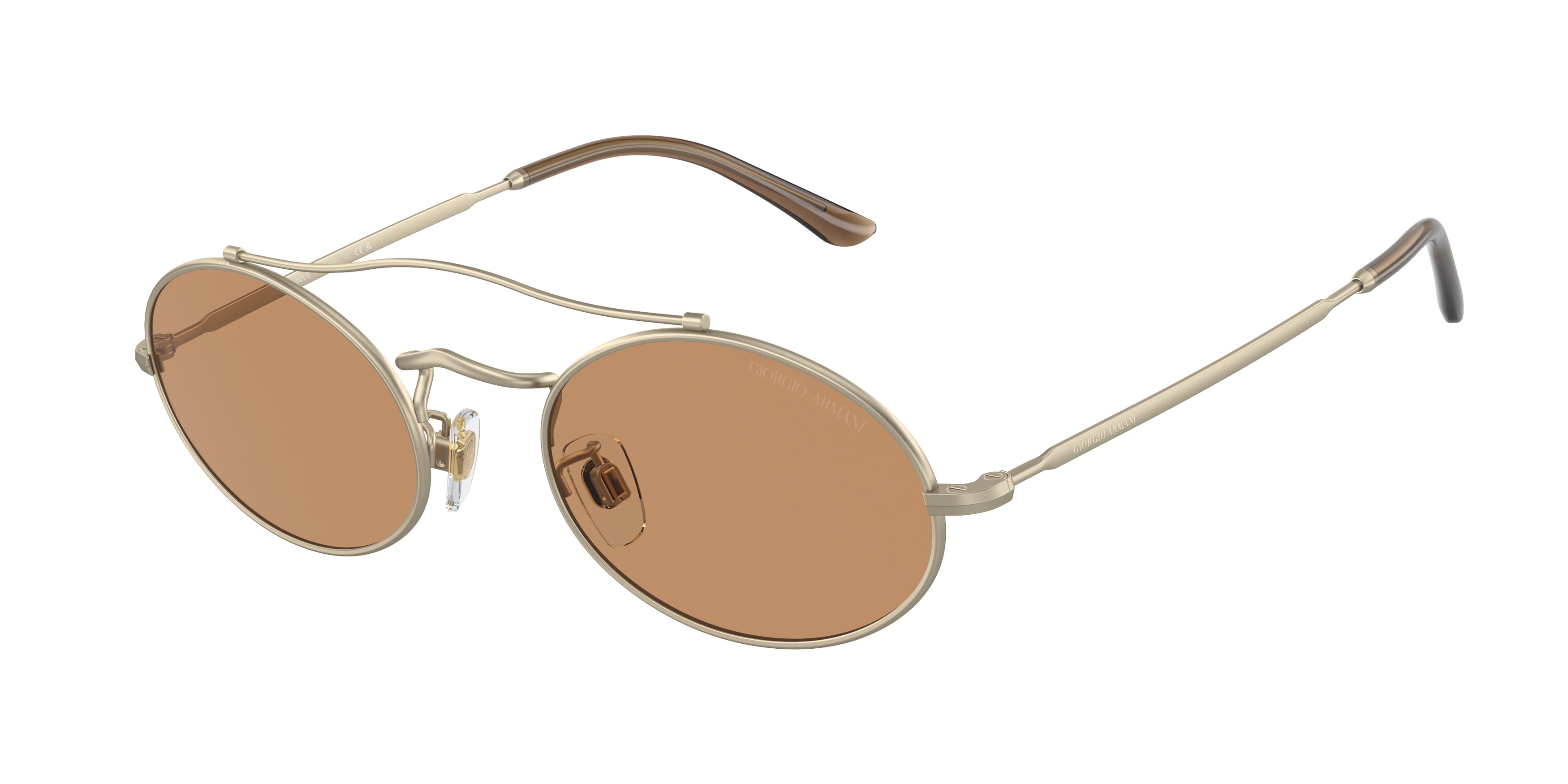 Buy Giorgio Armani AR 115SM 300253 Matte Pale Gold prescription