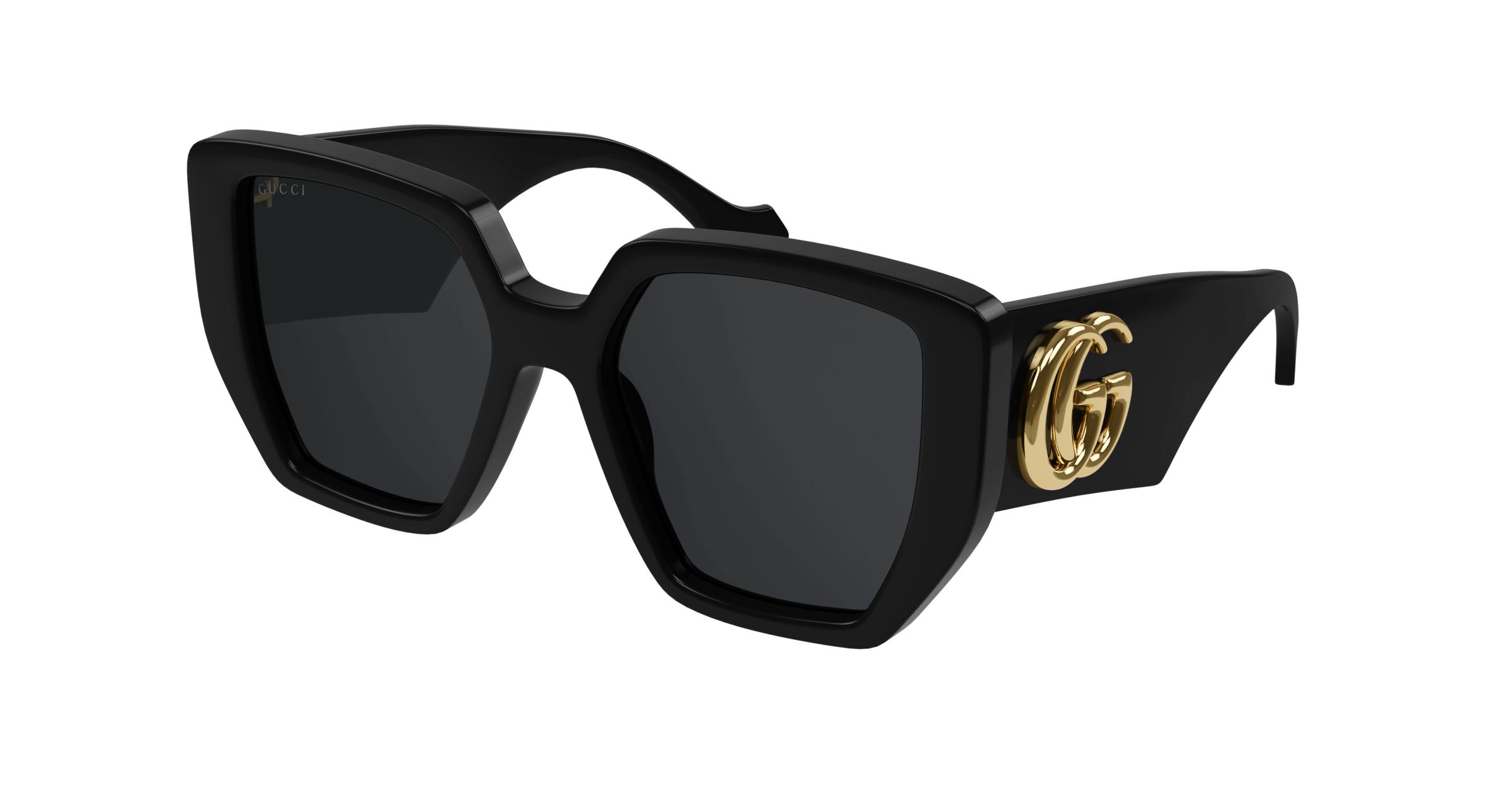 Buy Gucci Gg0956s 003 Black 003 prescription Sunglasses