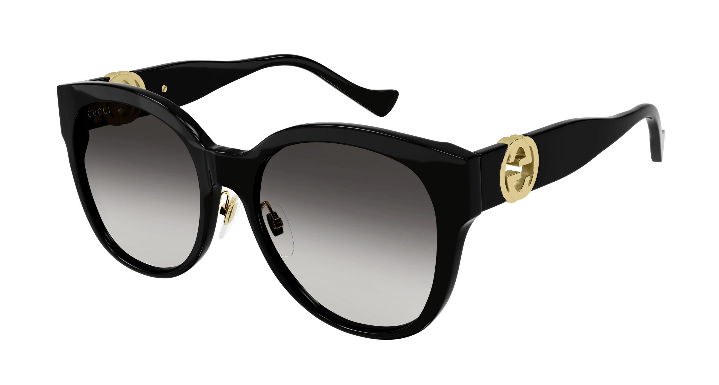 Buy Gucci Gg1028sk 006 Black 006 prescription Sunglasses