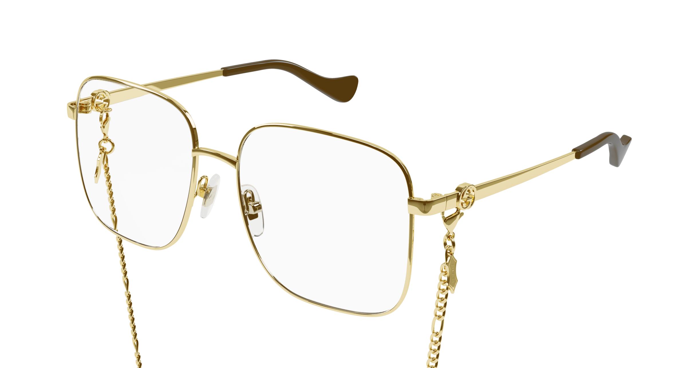 Gucci frames gold store