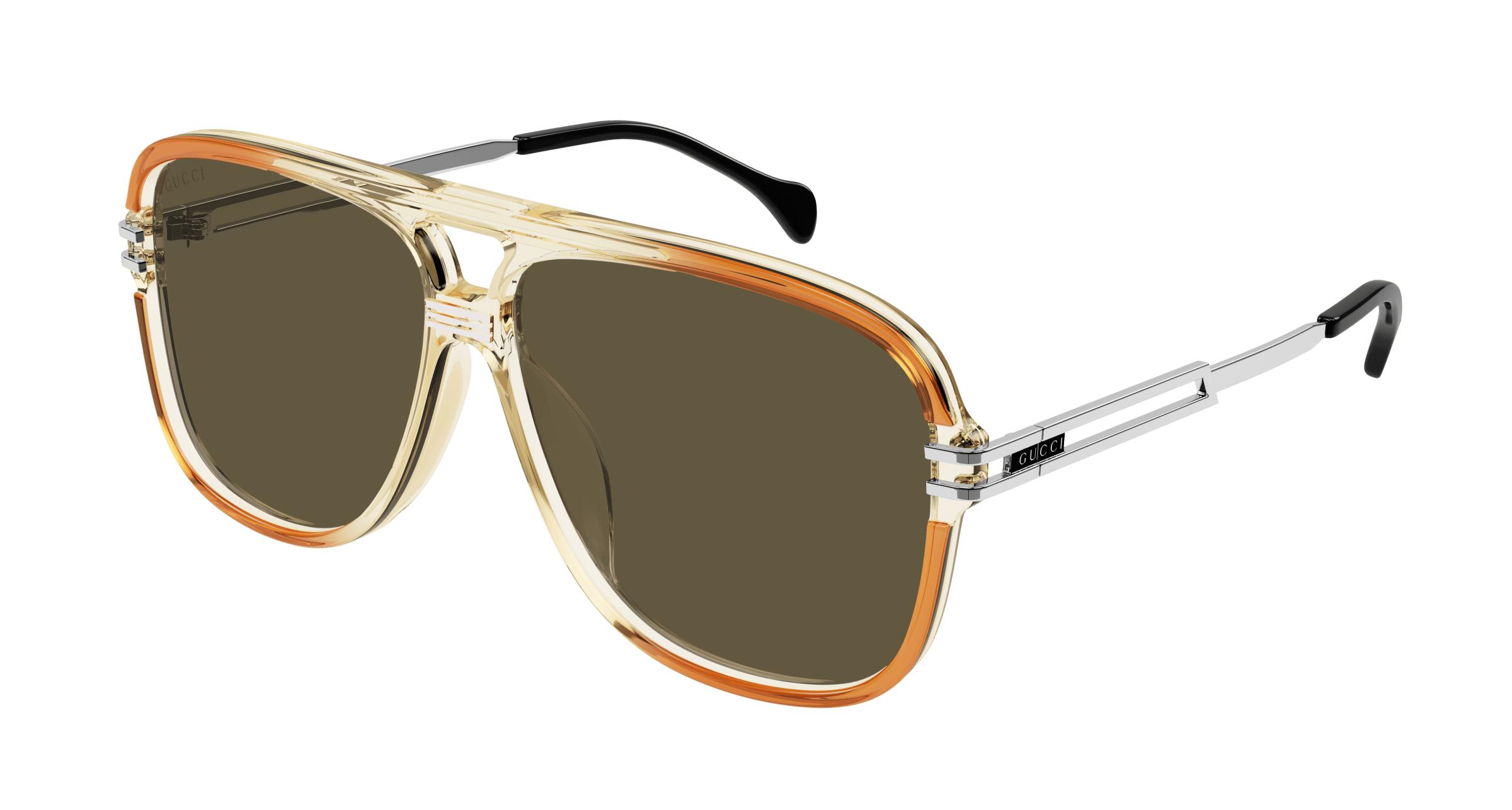 Gucci glasses orange sales