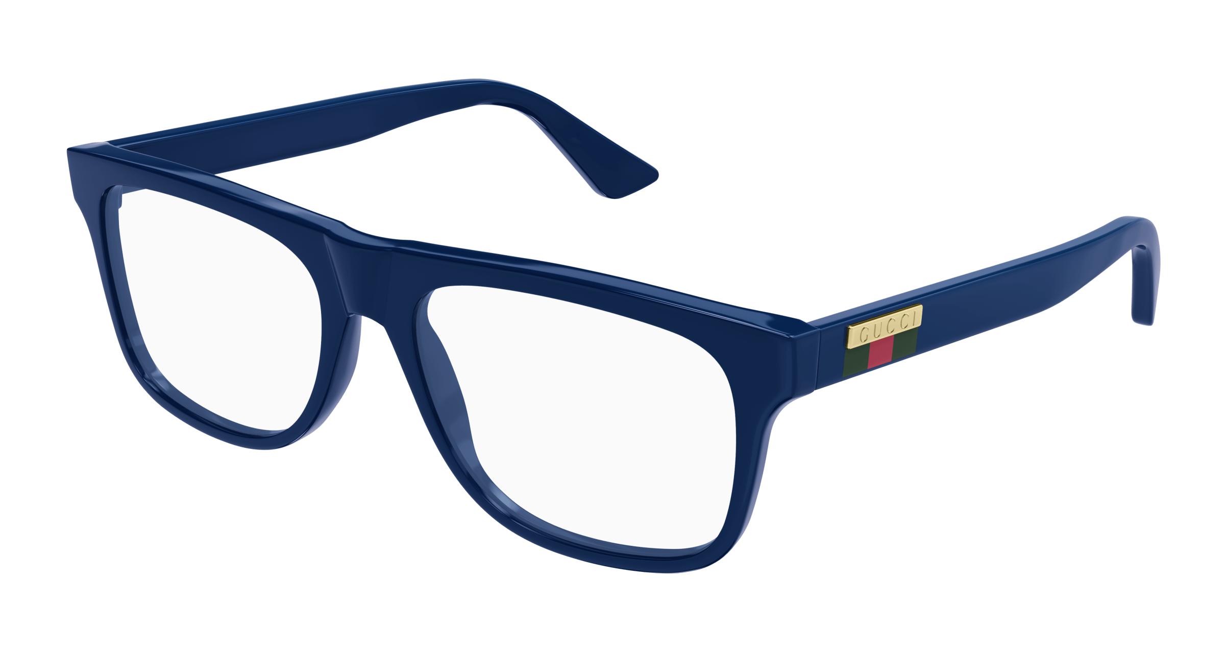 Gucci hot sale blue frames
