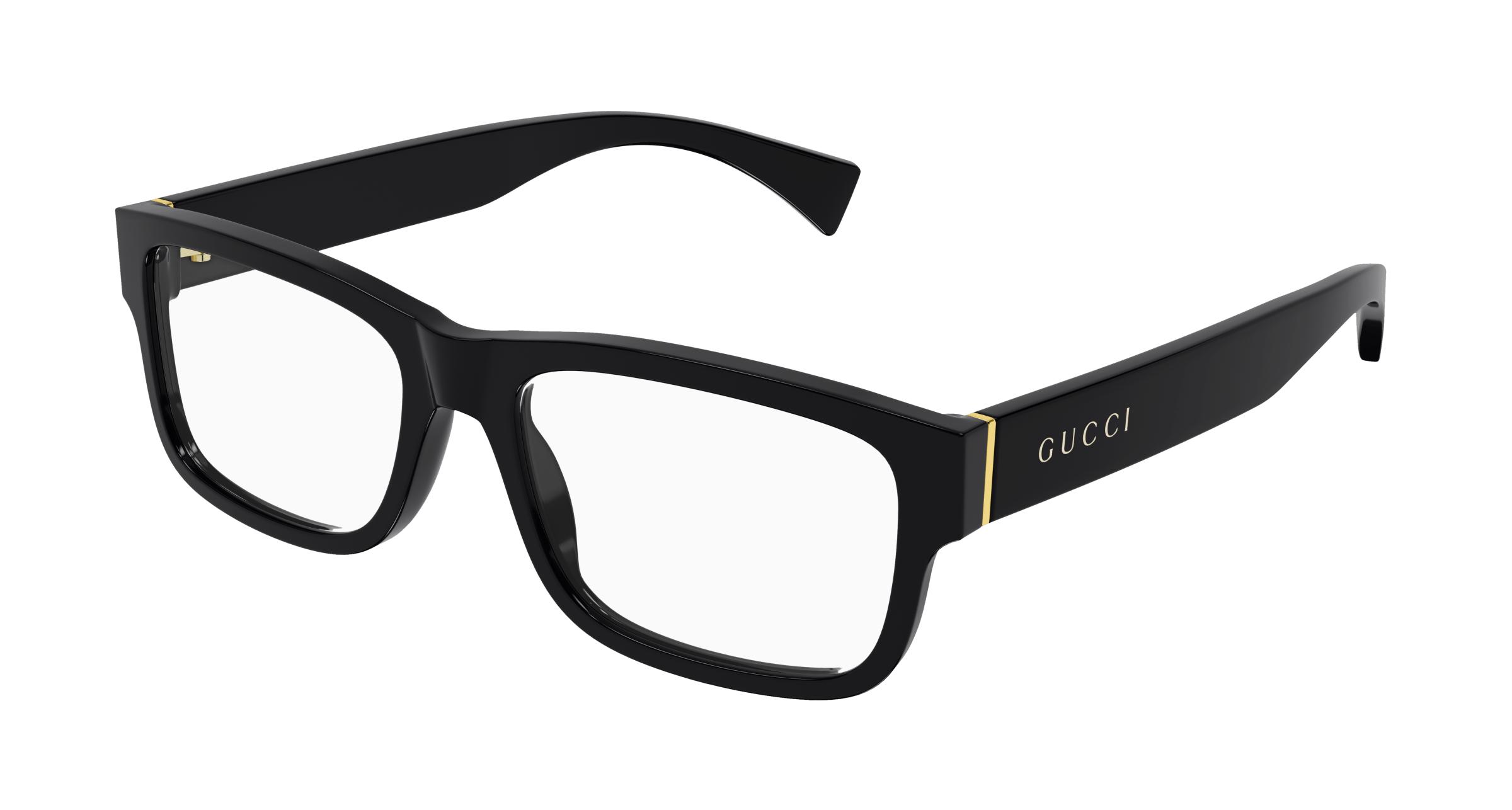 Buy Gucci Gg1141o 001 Black 001 prescription Glasses