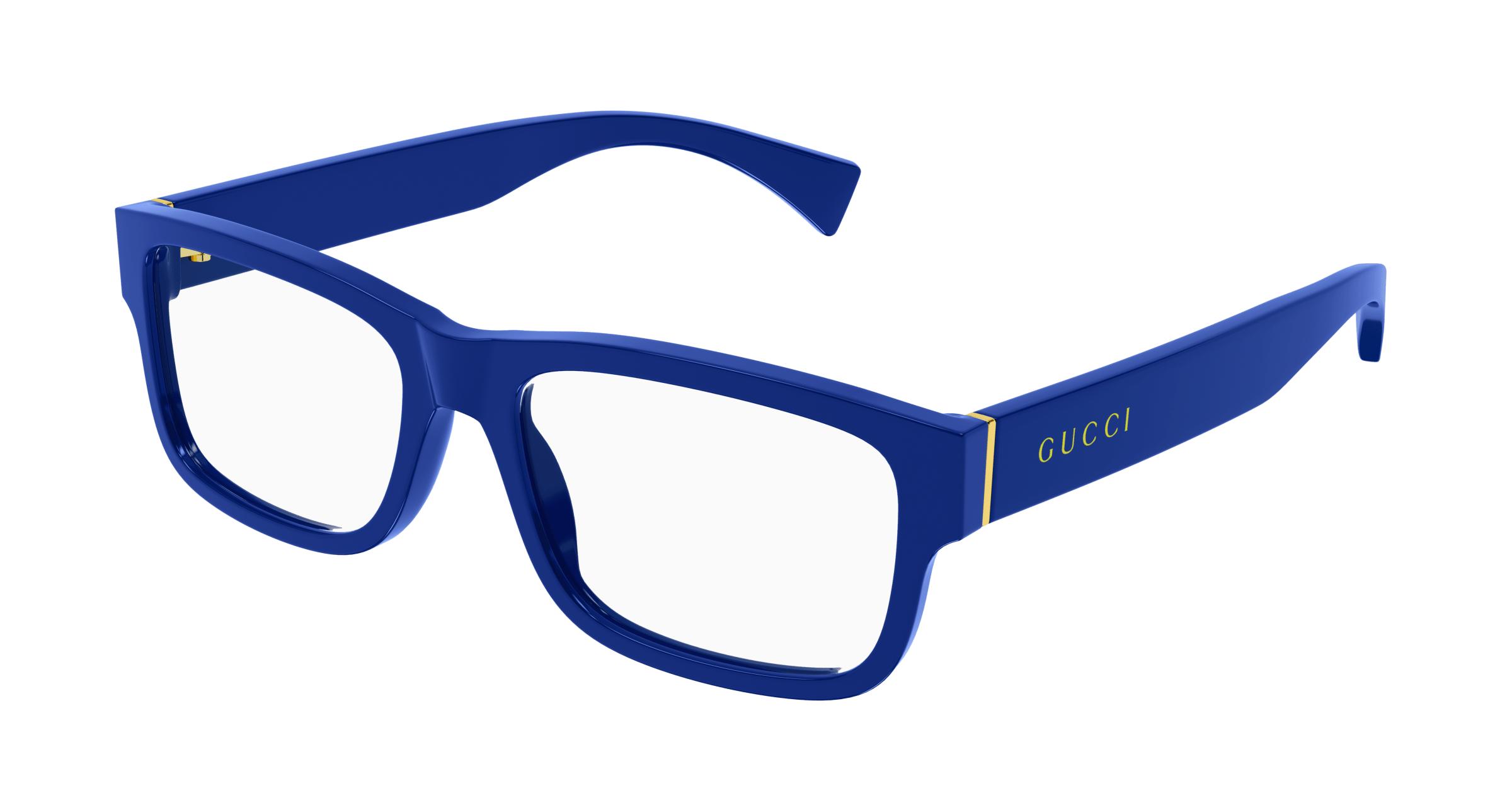 Blue discount gucci glasses