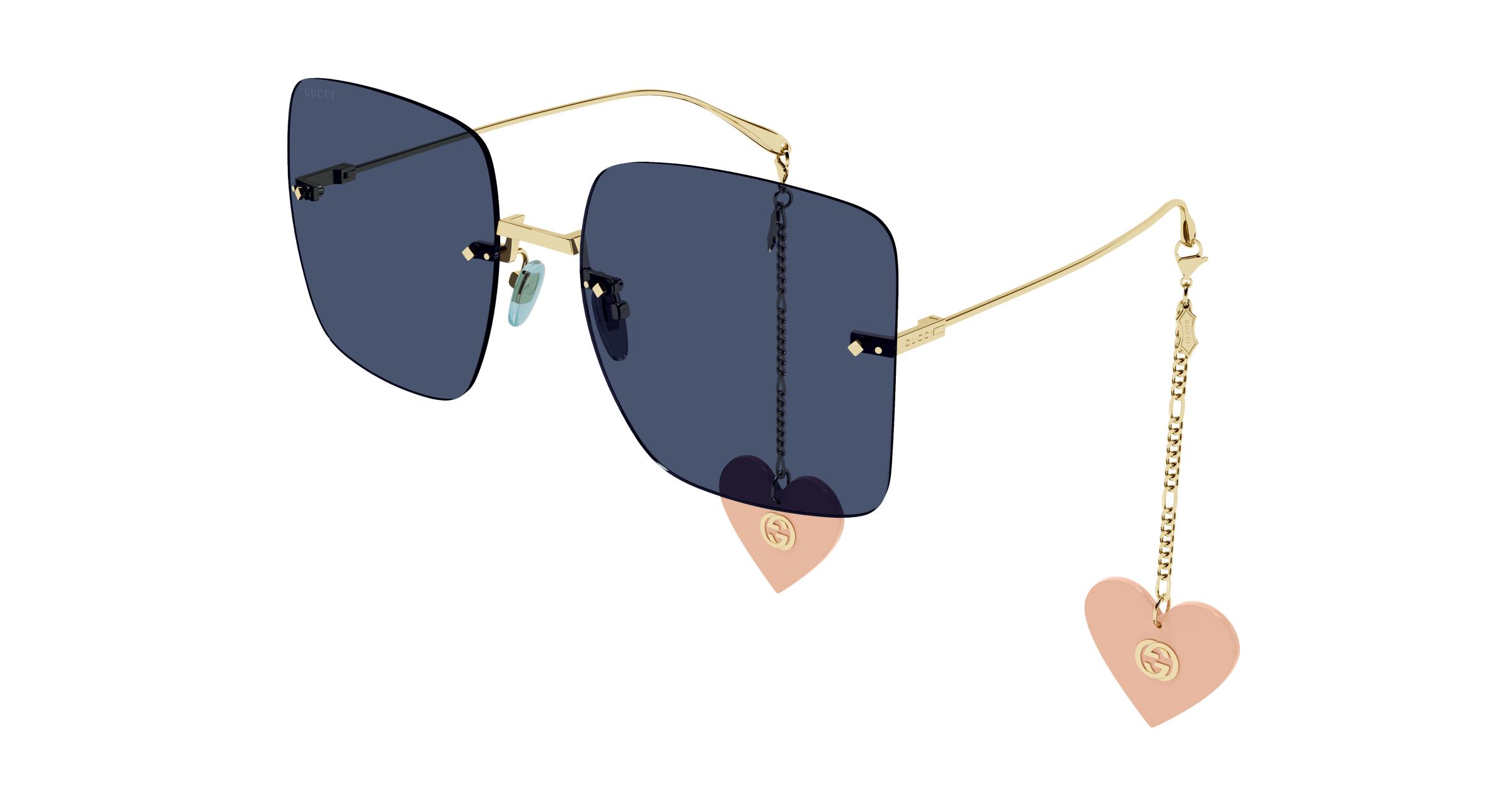 Buy Gucci Gg1147s 004 Gold 004 prescription Sunglasses