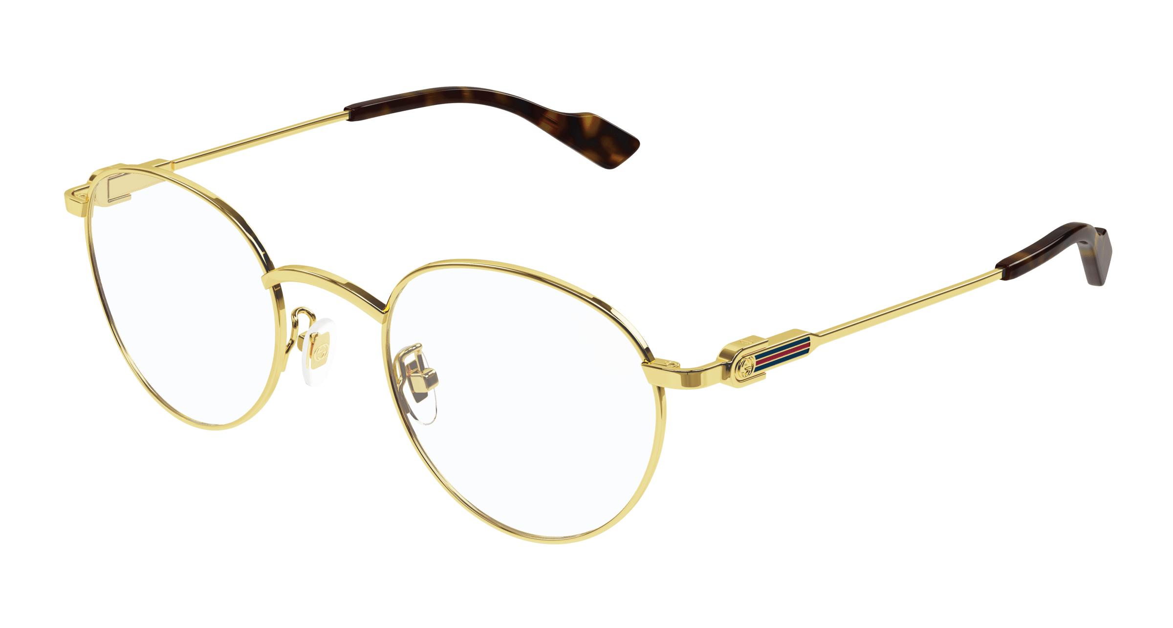 Buy Gucci Gg1222o 002 Gold 002 prescription Glasses