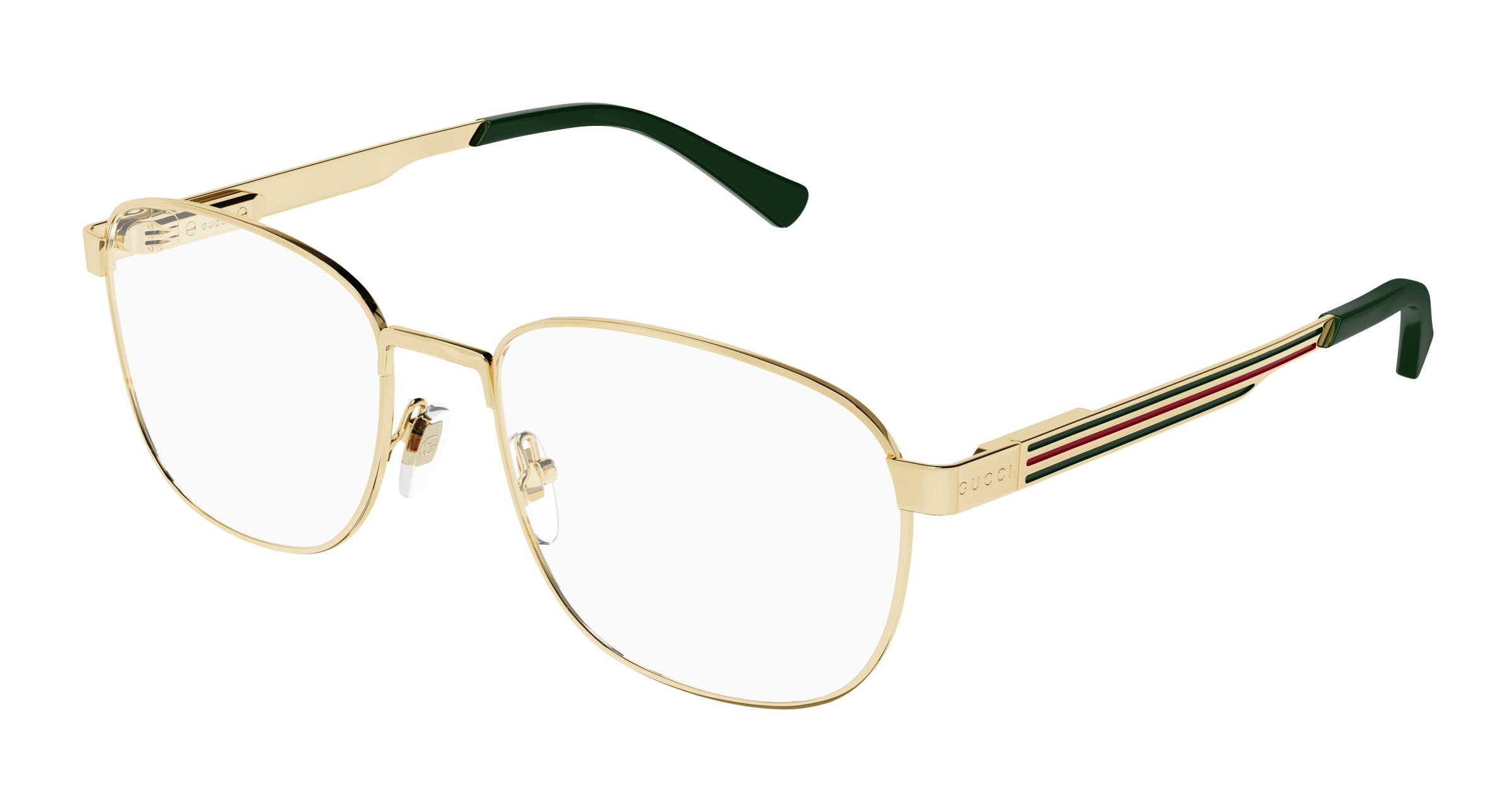 Buy Gucci Gg1225o 002 Gold 002 prescription Glasses