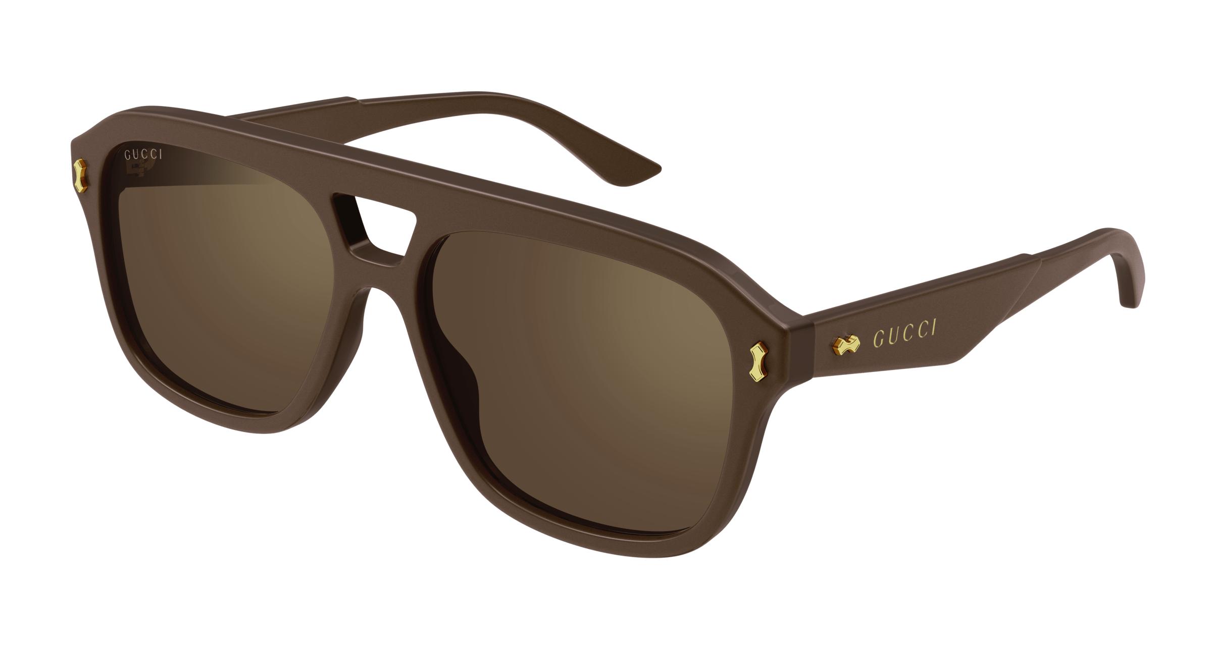 Buy Gucci Gg1263s 003 Brown 003 prescription Sunglasses