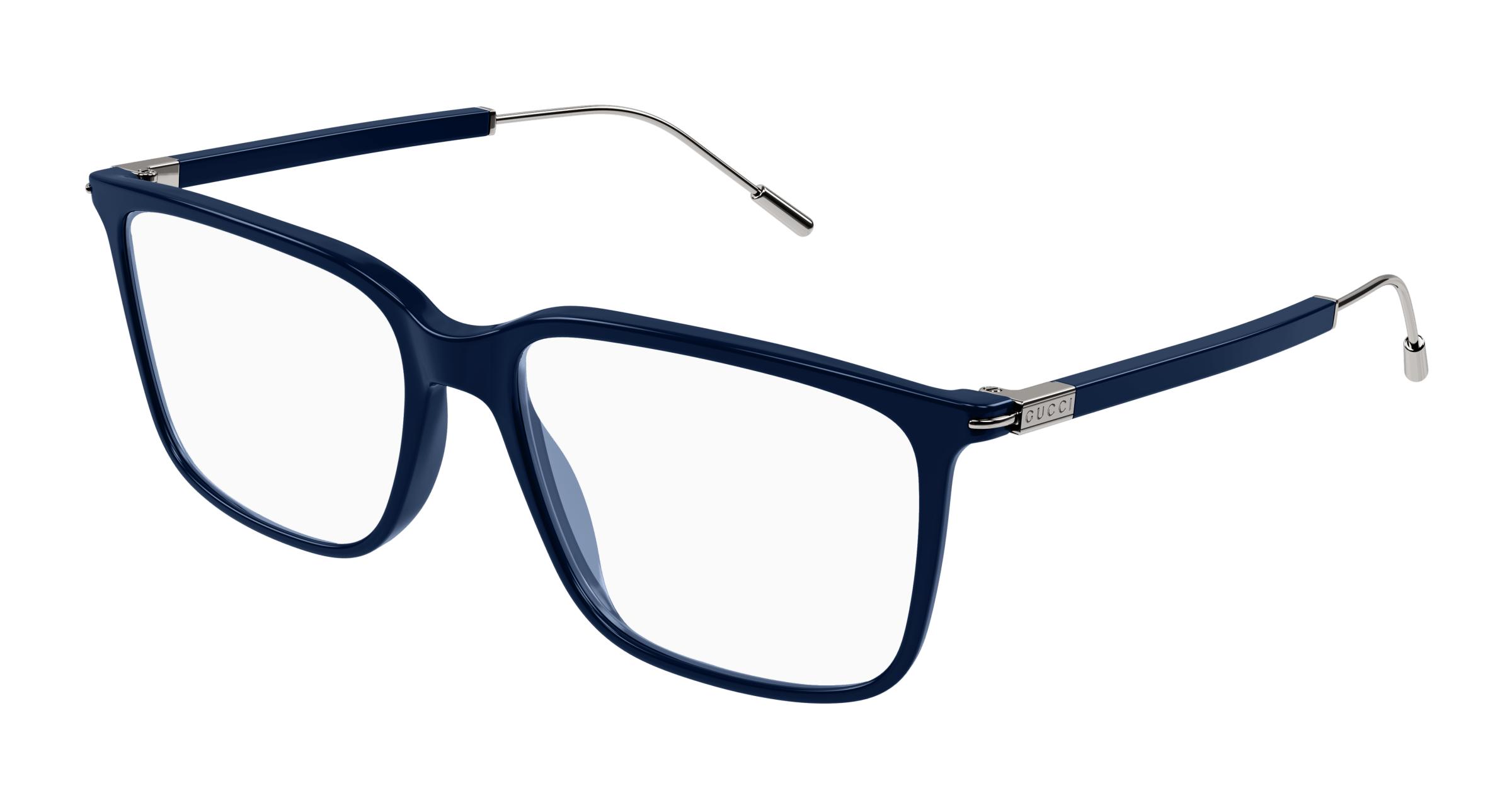 Gucci glasses blue frame outlet