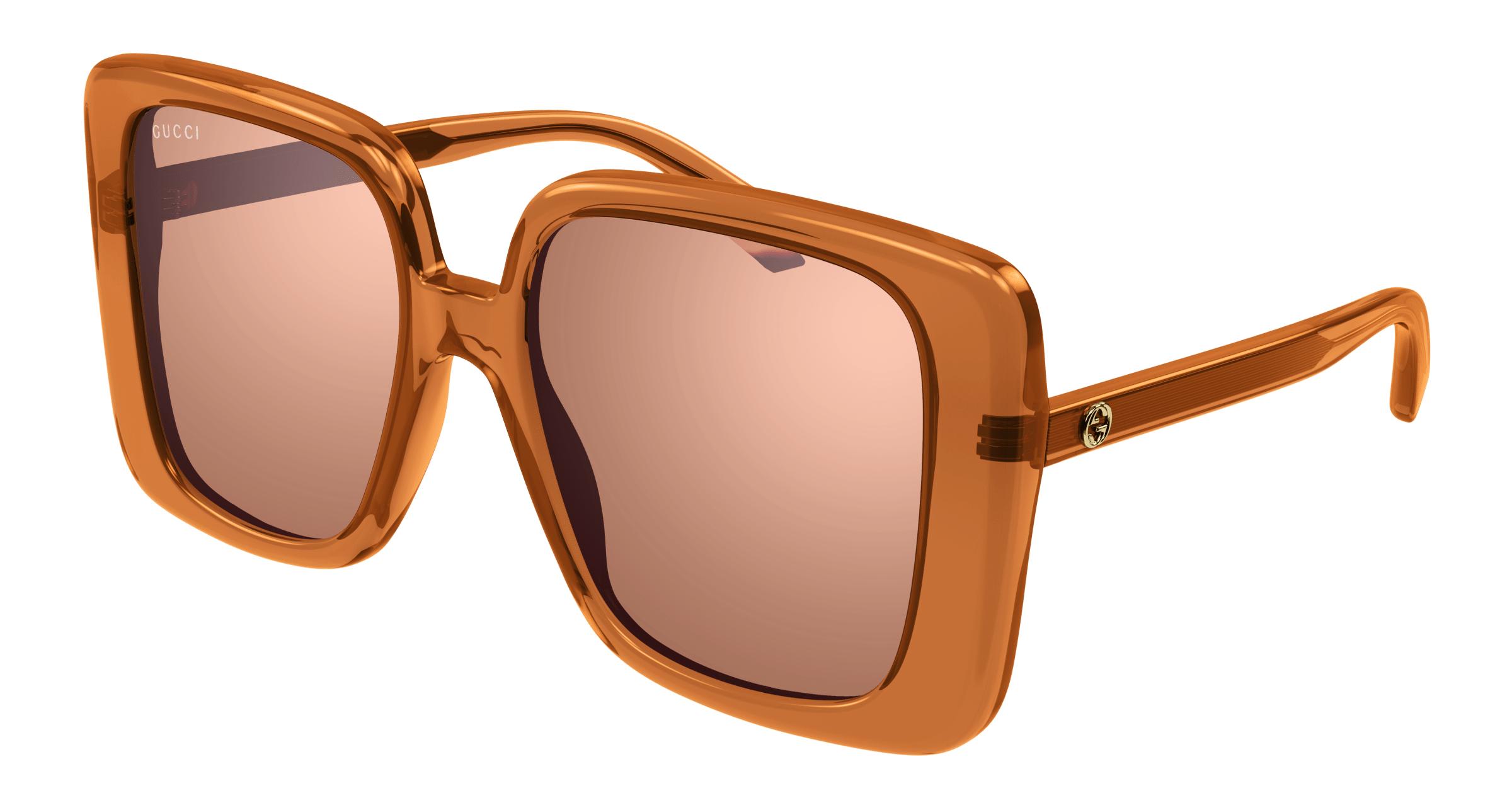 Orange sales sunglasses gucci