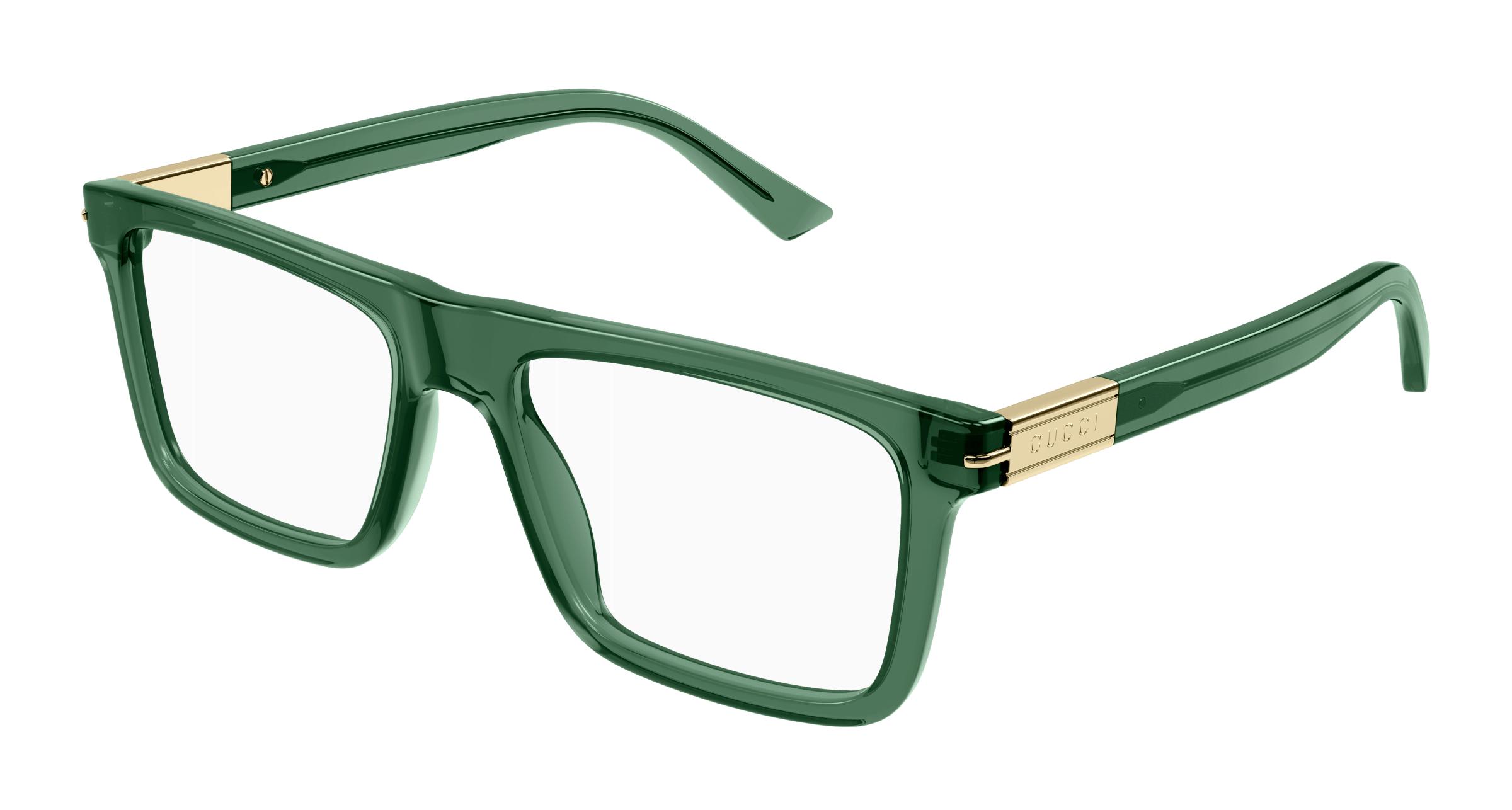 Gucci green eyeglass frames sale