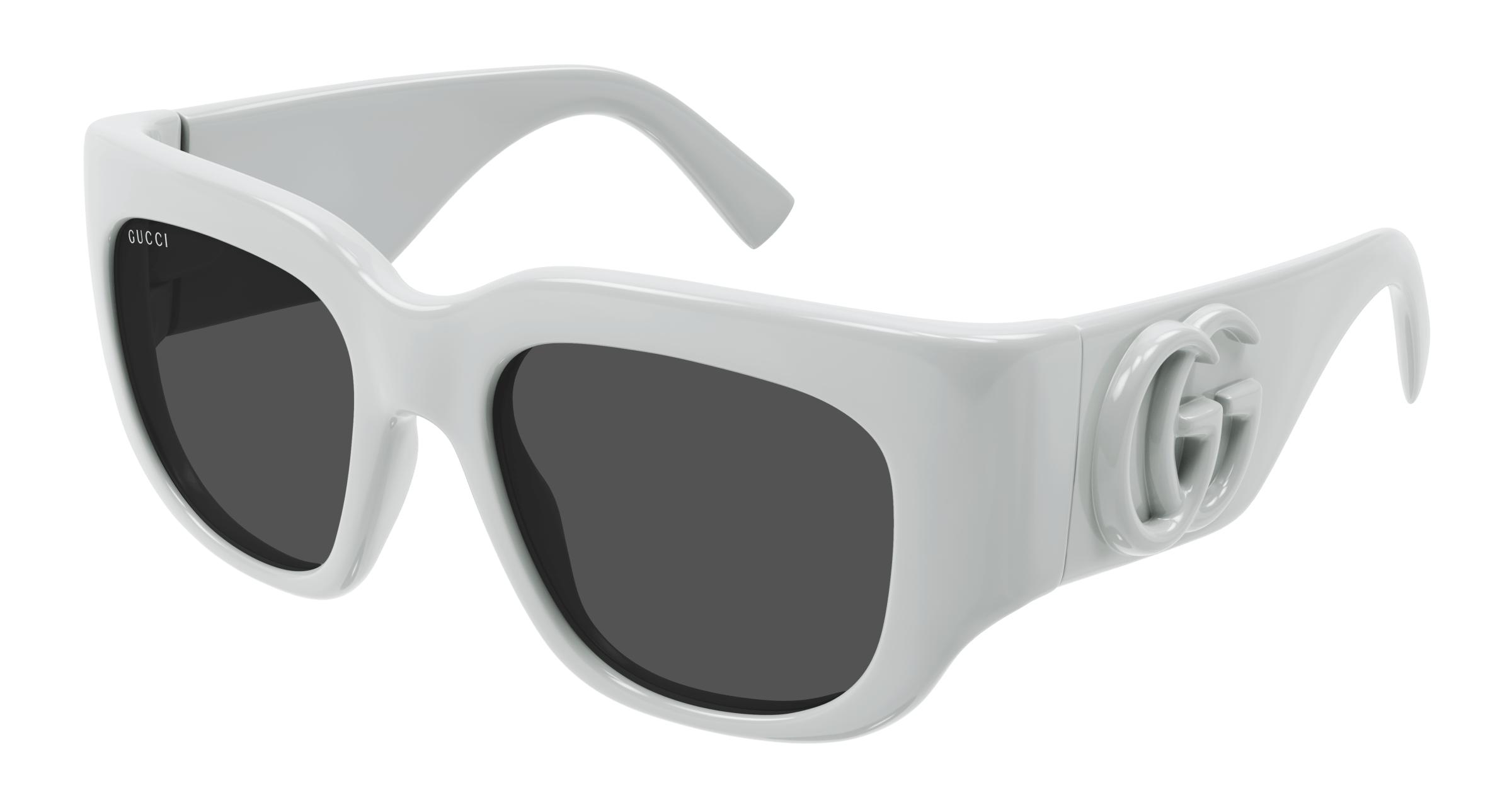 Grey gucci glasses hot sale