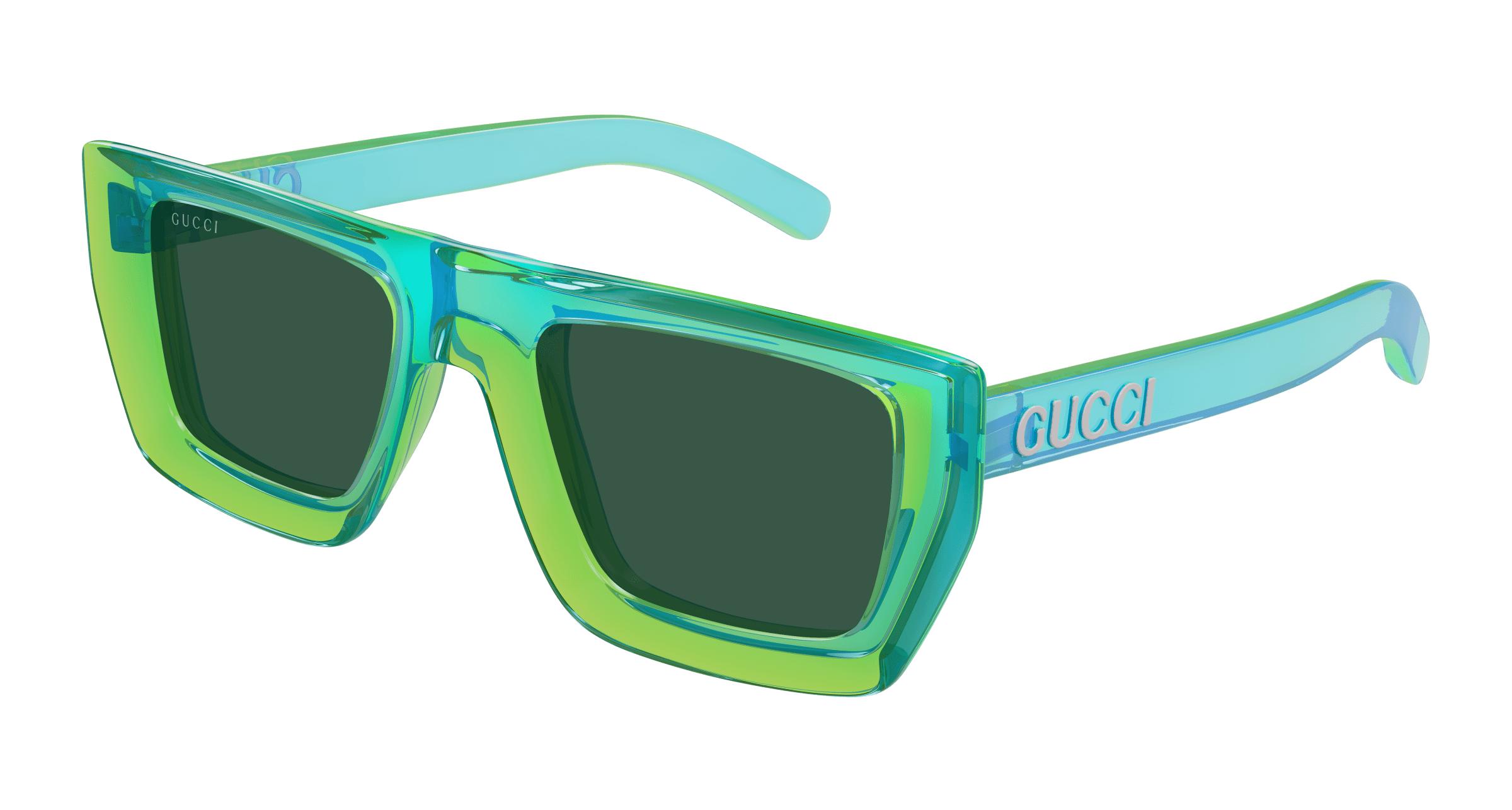 Neon green gucci sunglasses 2025
